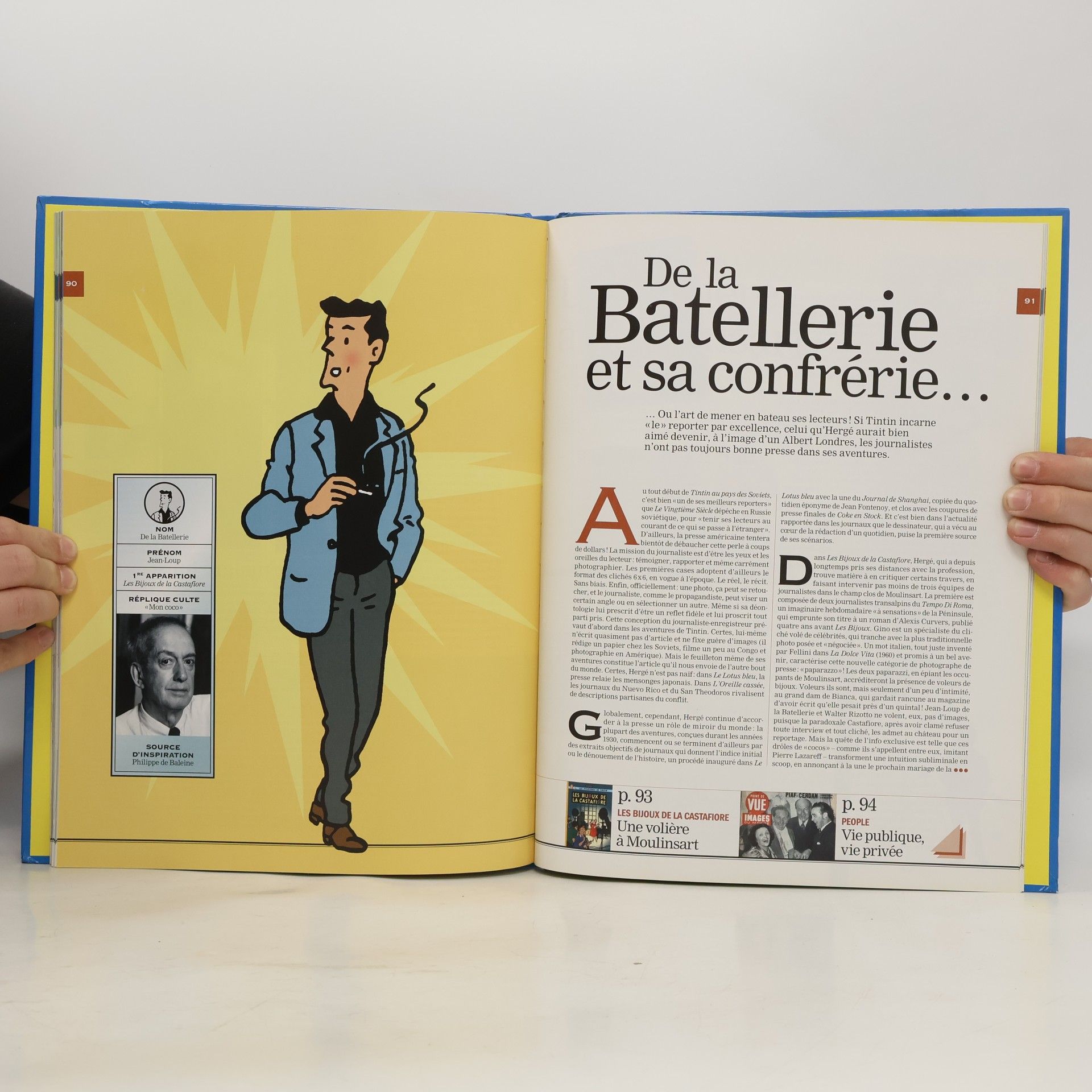 Annick Foucrier Les personnages de Tintin dans l'histoire