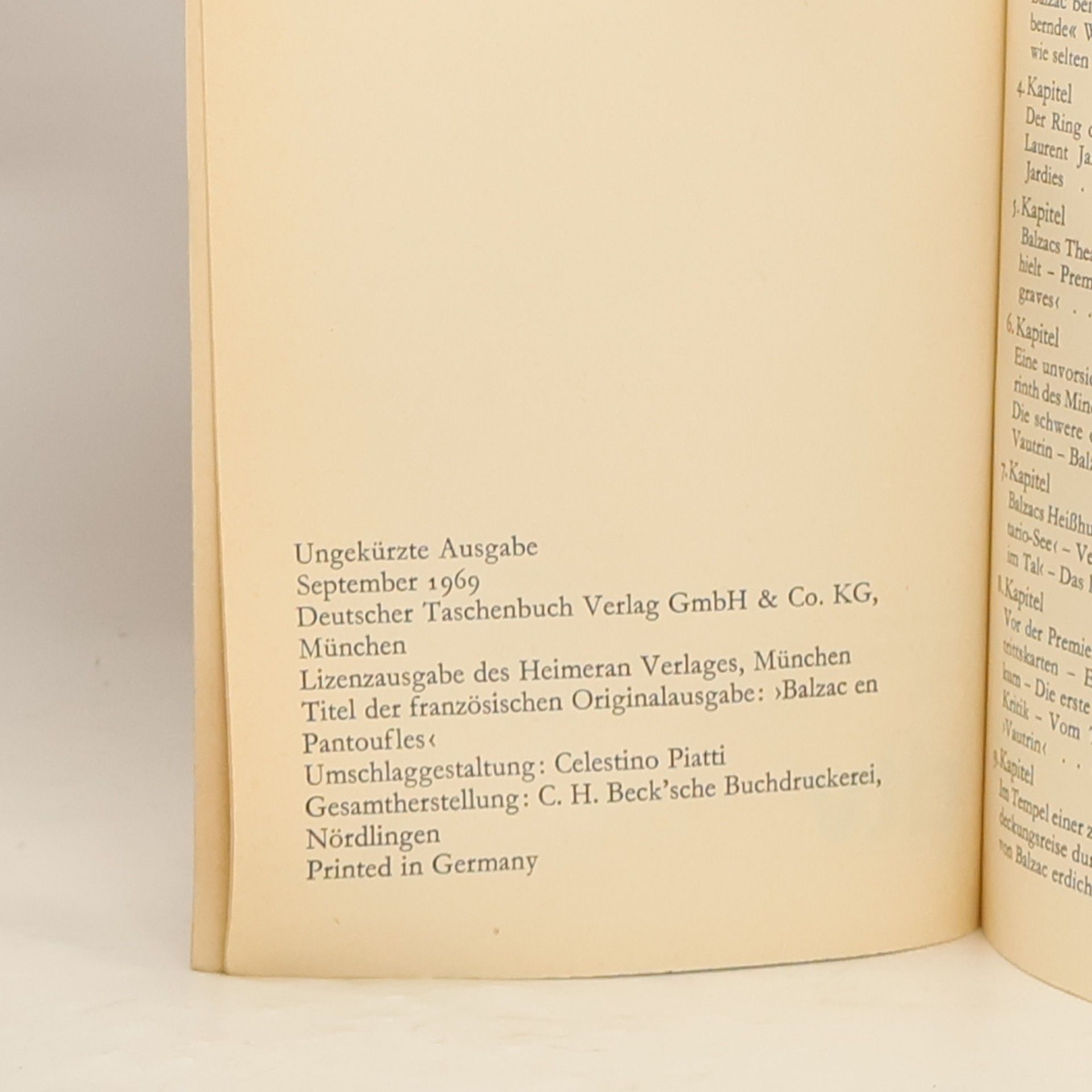 Léon Gozlan Balzac in Pantoffeln