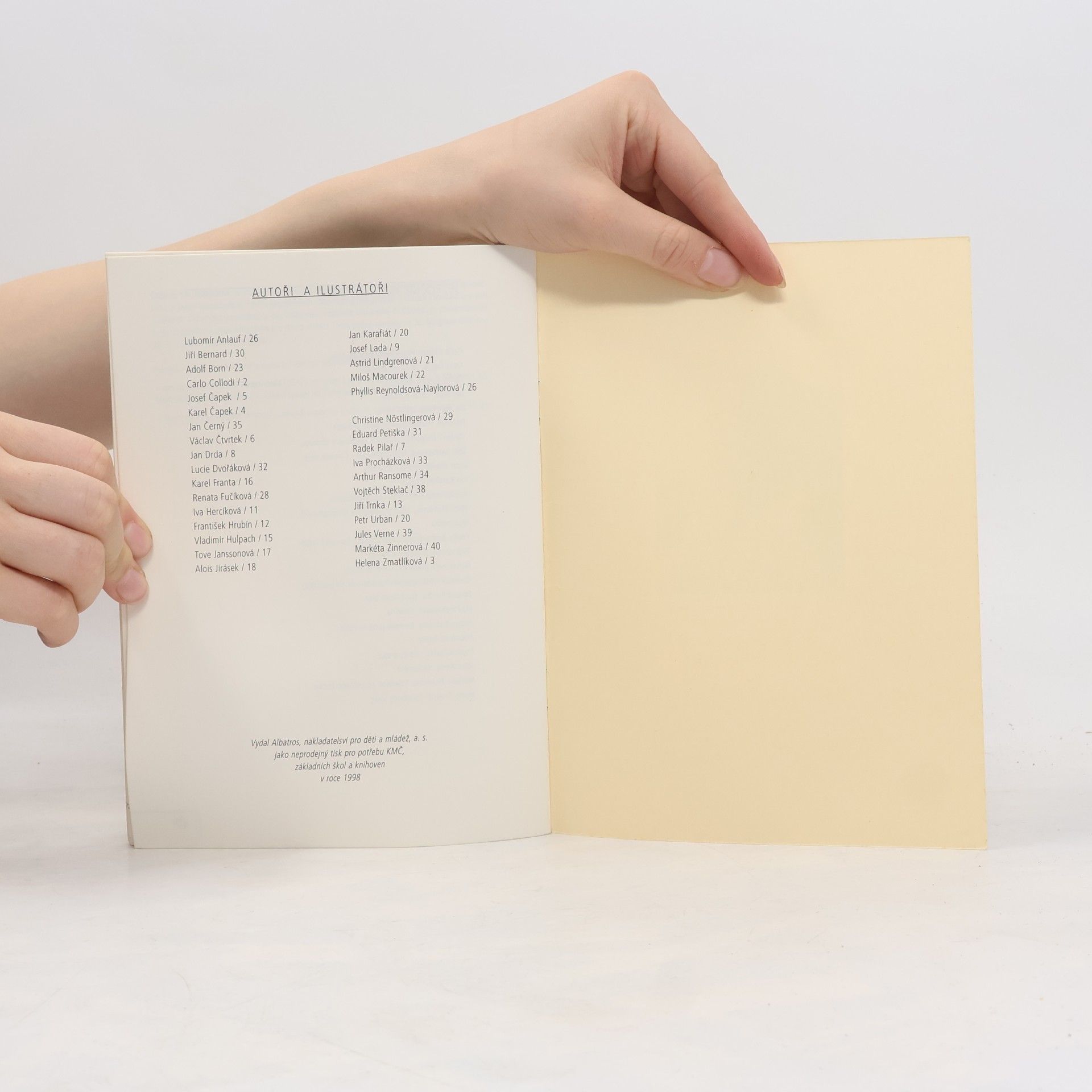 Collectif d'auteurs Malá knížka o knihách