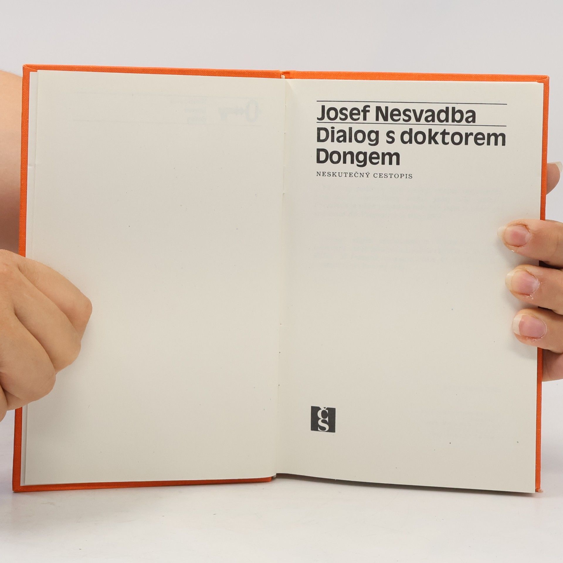 Josef Nesvadba Dialog s doktorem Dongem