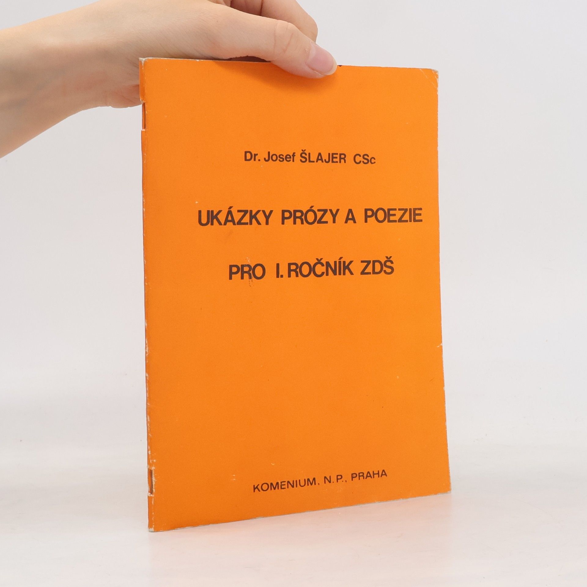 Ukázky prózy a poezie pro I. ročník ZDŠ