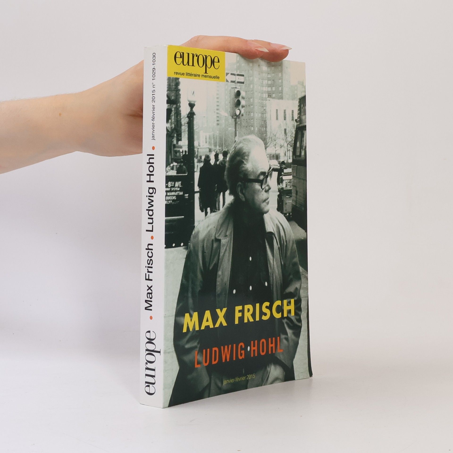 Jean-Baptiste Para Max Frisch ; Ludwig Hohl