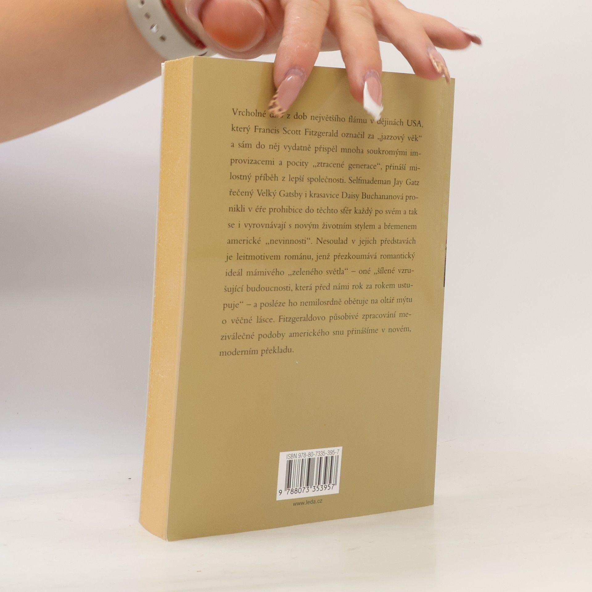 F. Scott Fitzgerald Velký Gatsby