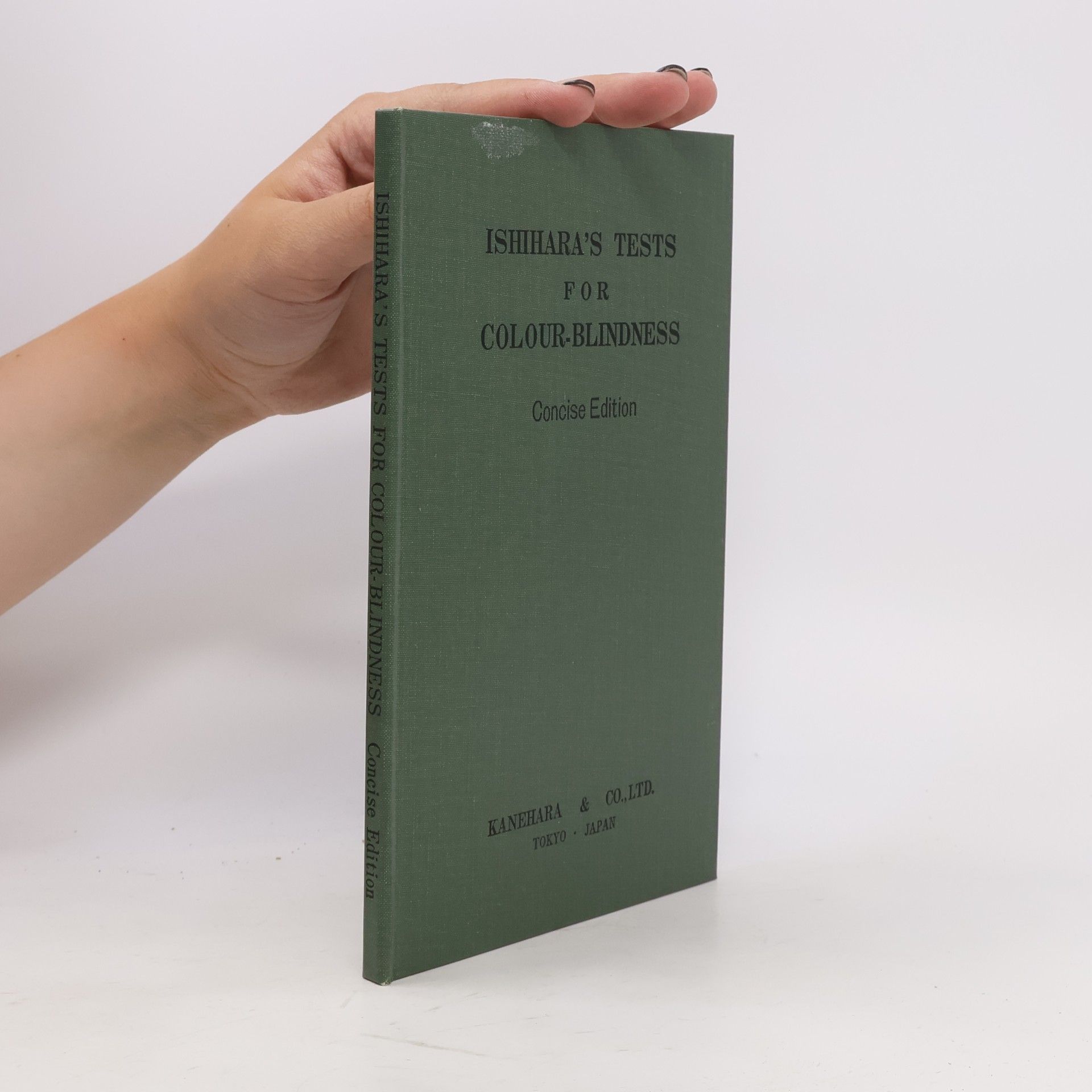 Shinobu Ishihara Ishihara's Tests for Colour Blindness