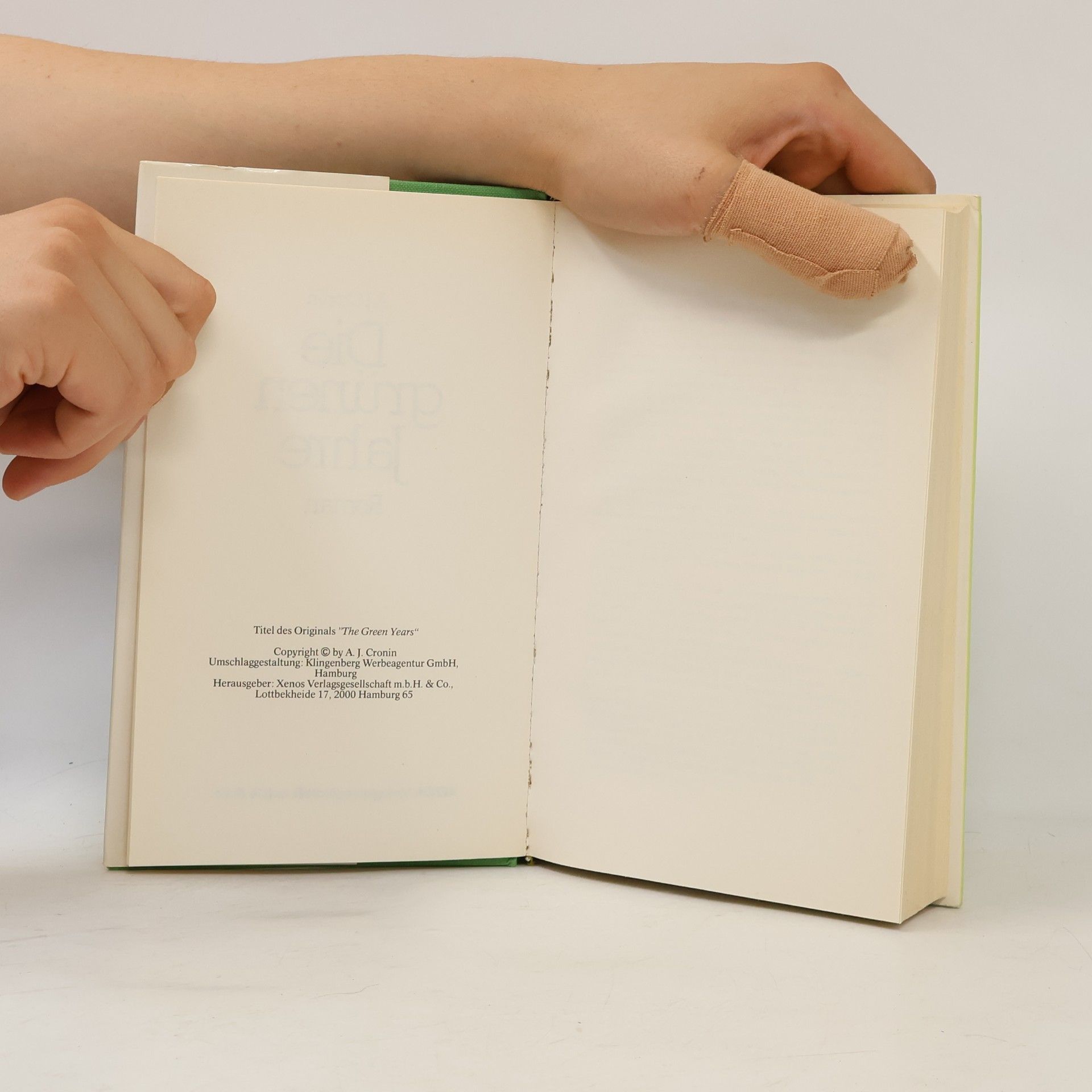 A. J. Cronin Die Grünen Jahre