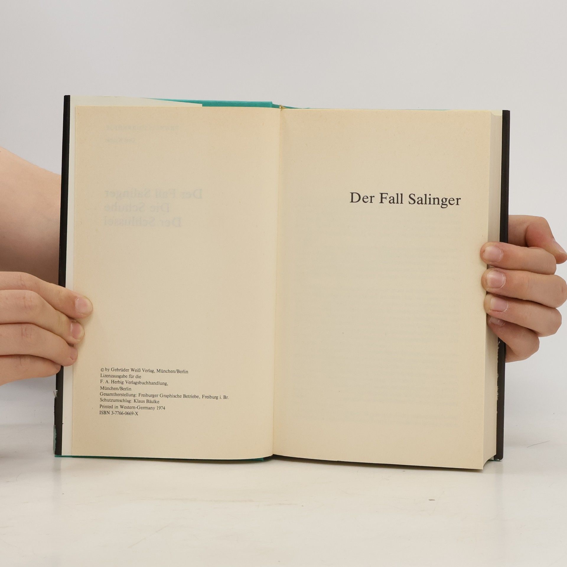 Francis Durbridge Der Fall Salinger / Die Schule / Der Schlüssel