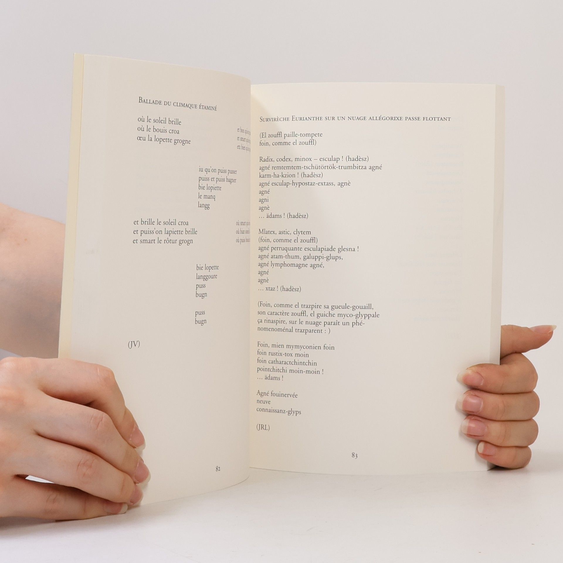 Oskar Pastior Lectures avec tinnitus & autres acoustiures