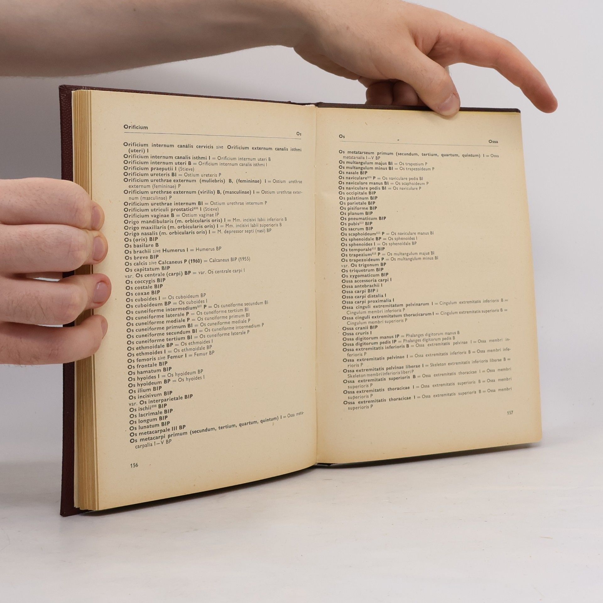 Jiří Dvořák Srovnávací slovník anatomických nomenklatur