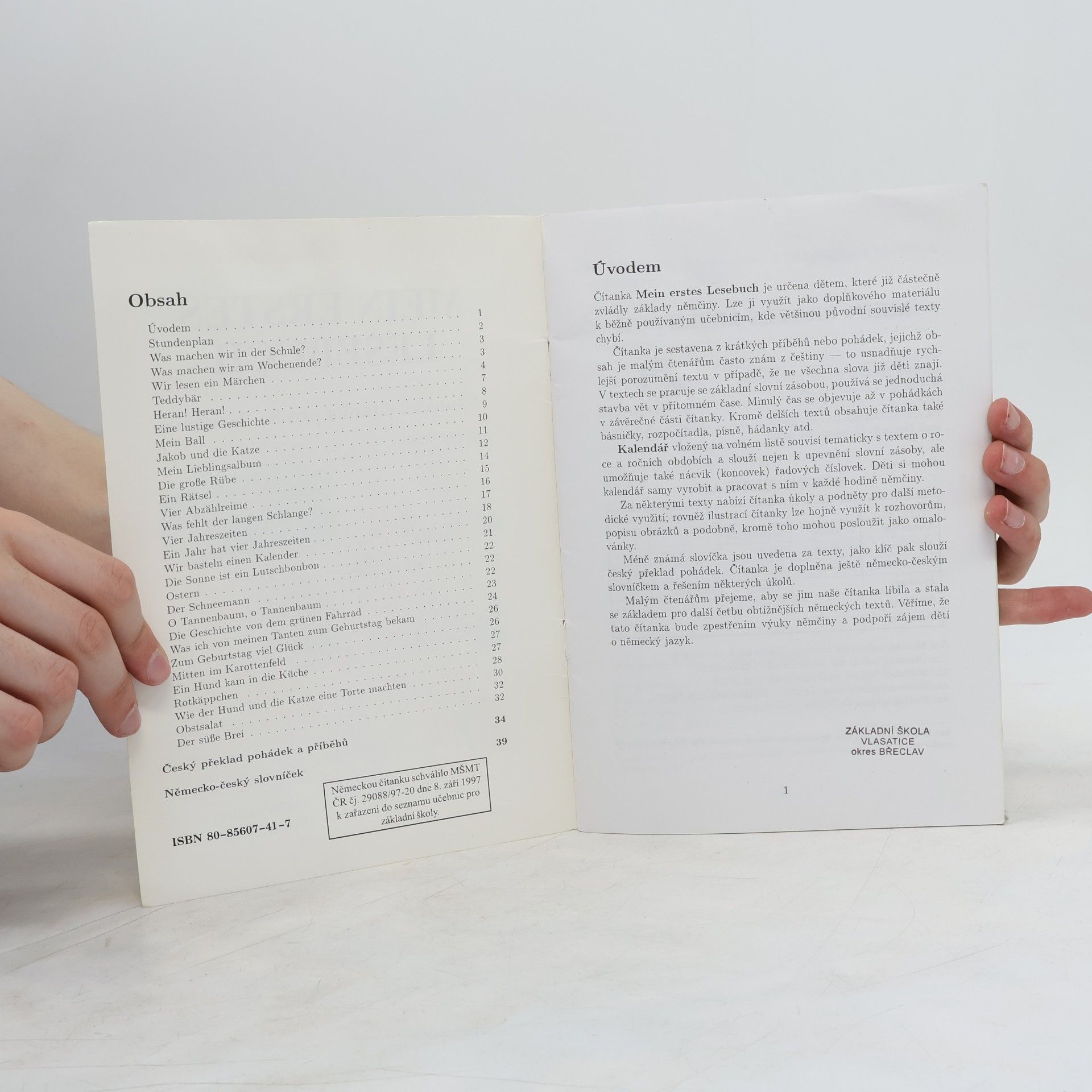 Alena Kovářová Mein Erstes Lesebuch