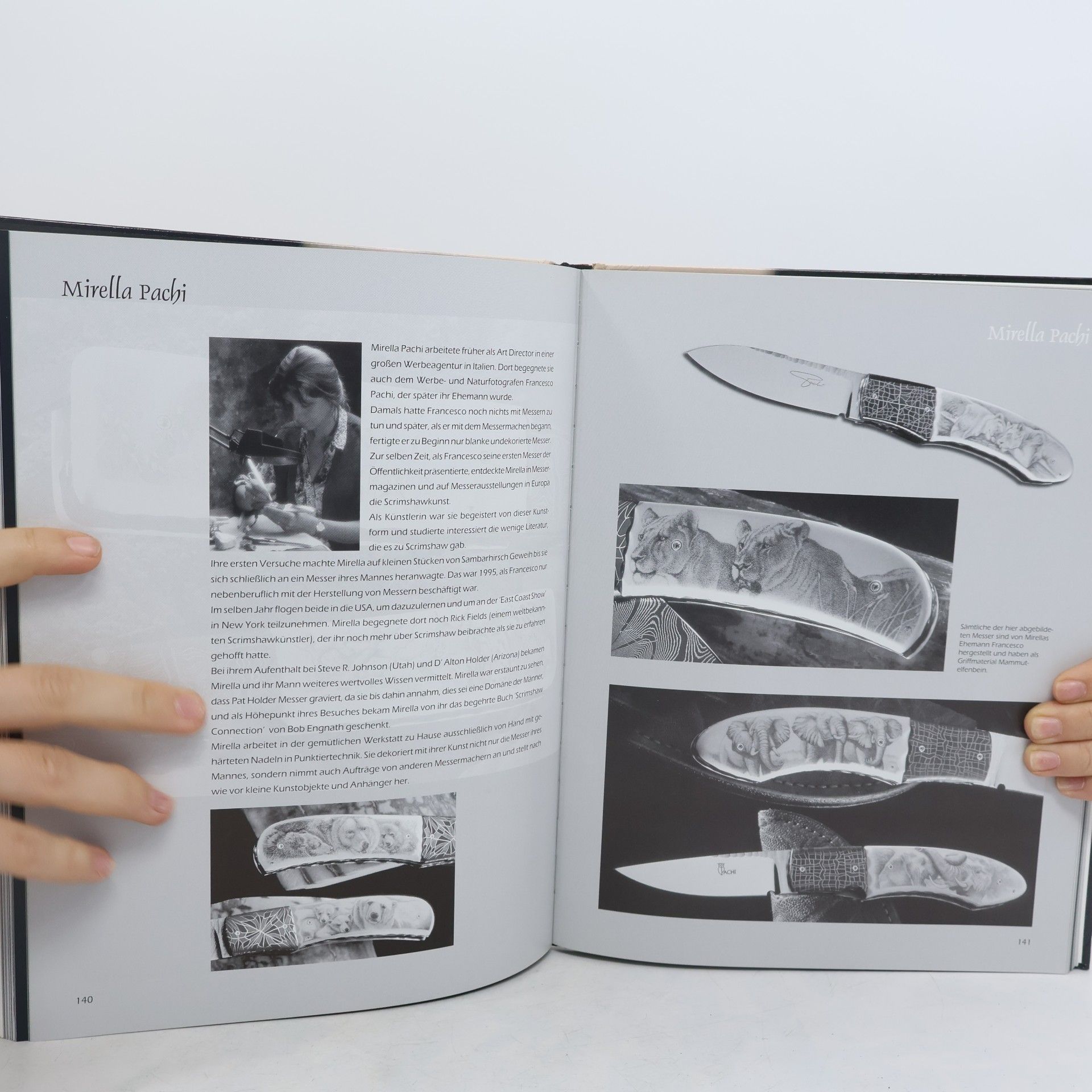 Eva Halat Modernes Scrimshaw
