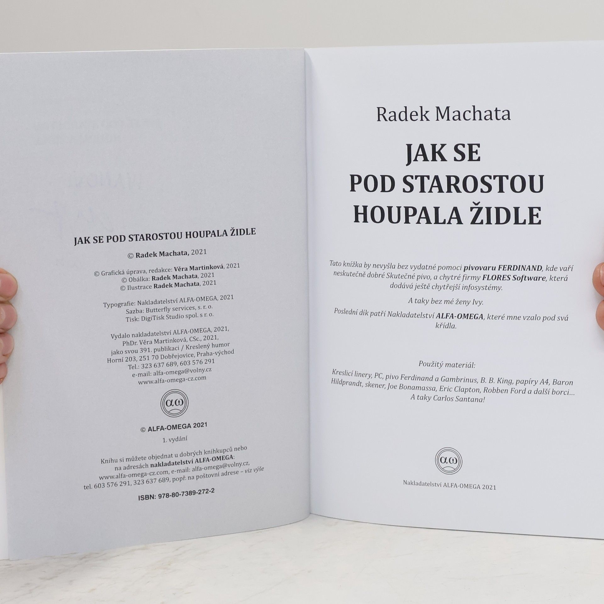 Radek Machata Jak se pod starostou houpala židle