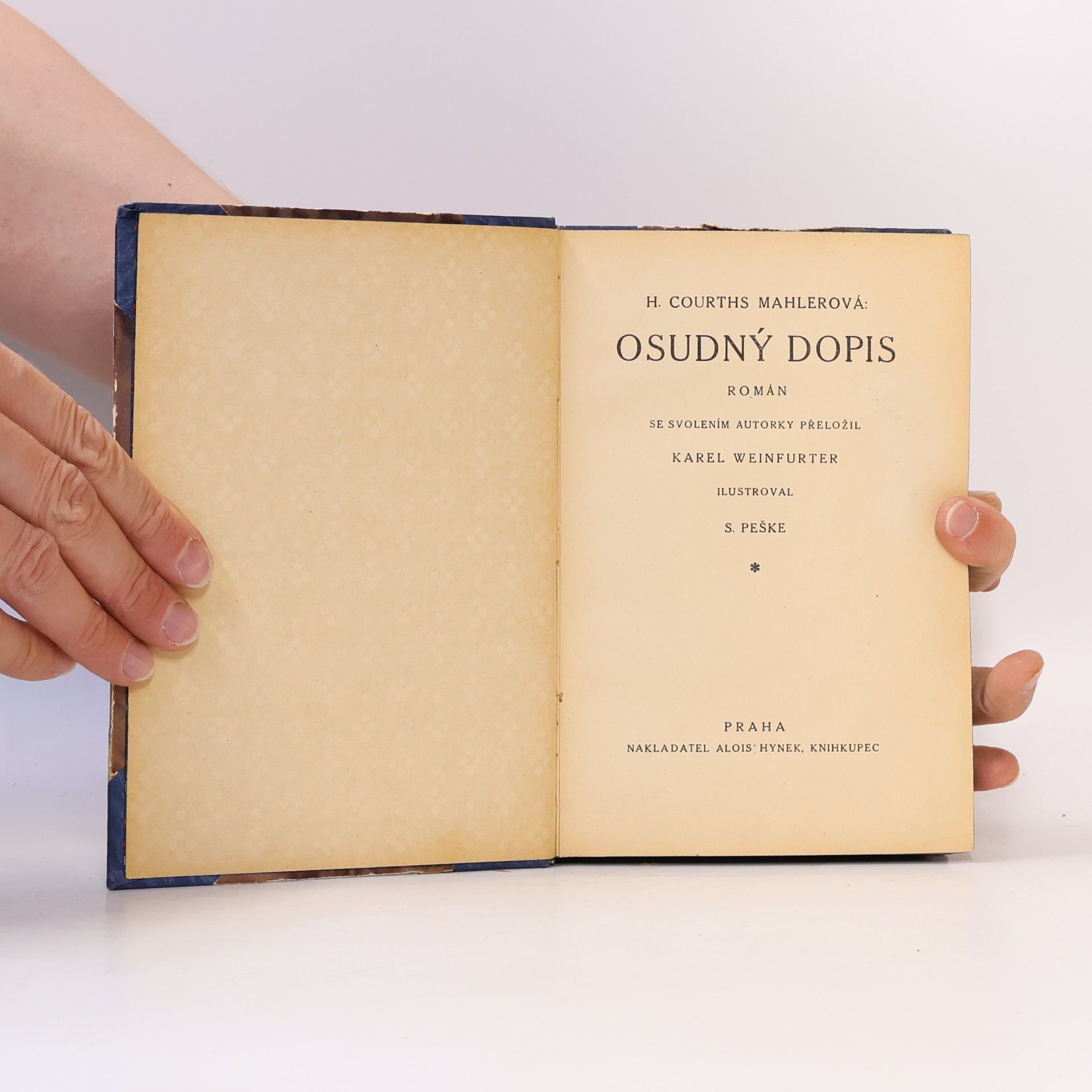 Hedwig Courths-Mahler Osudný dopis