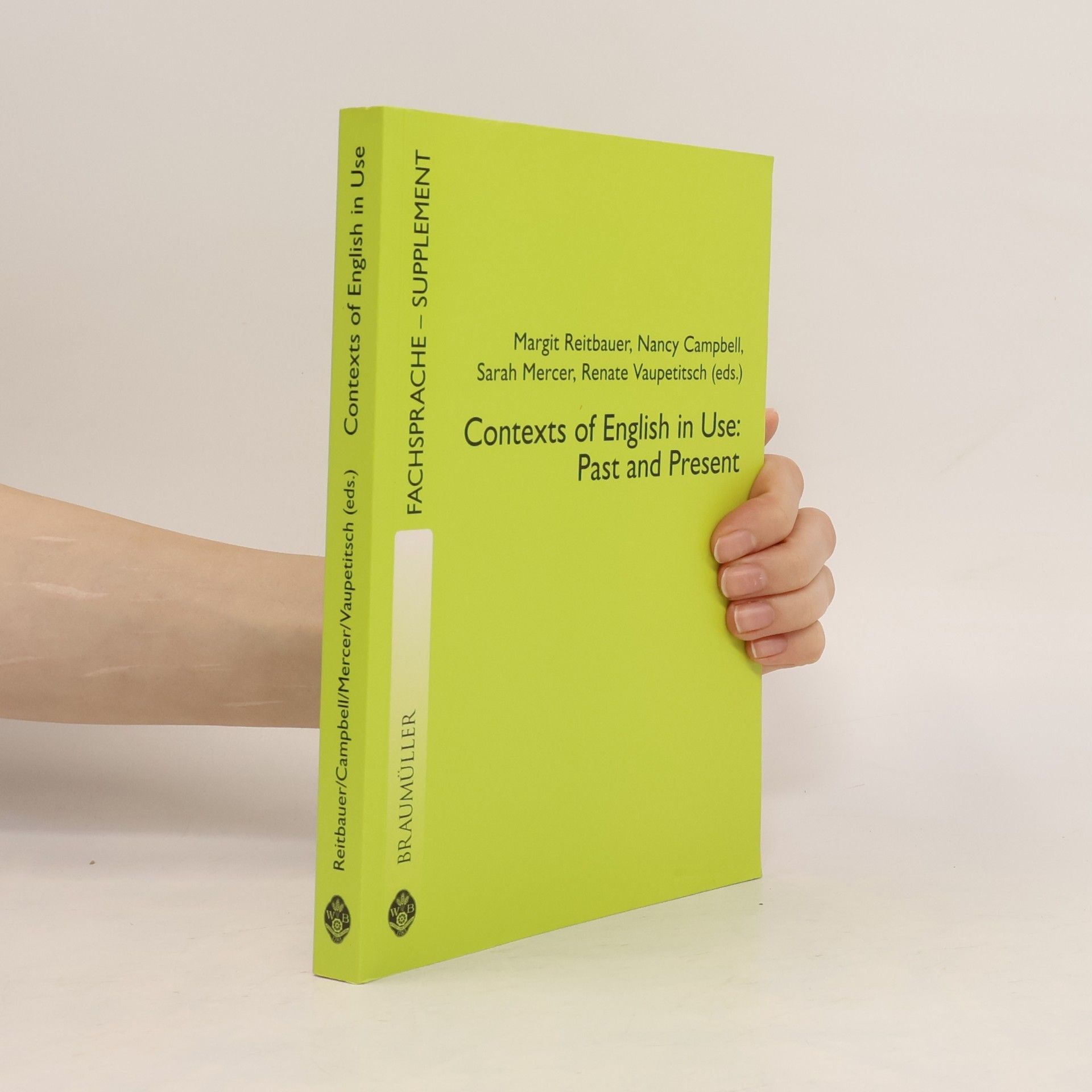 Margit Reitbauer Fachsprache - Supplement: Contexts of English in Use: Past and Present