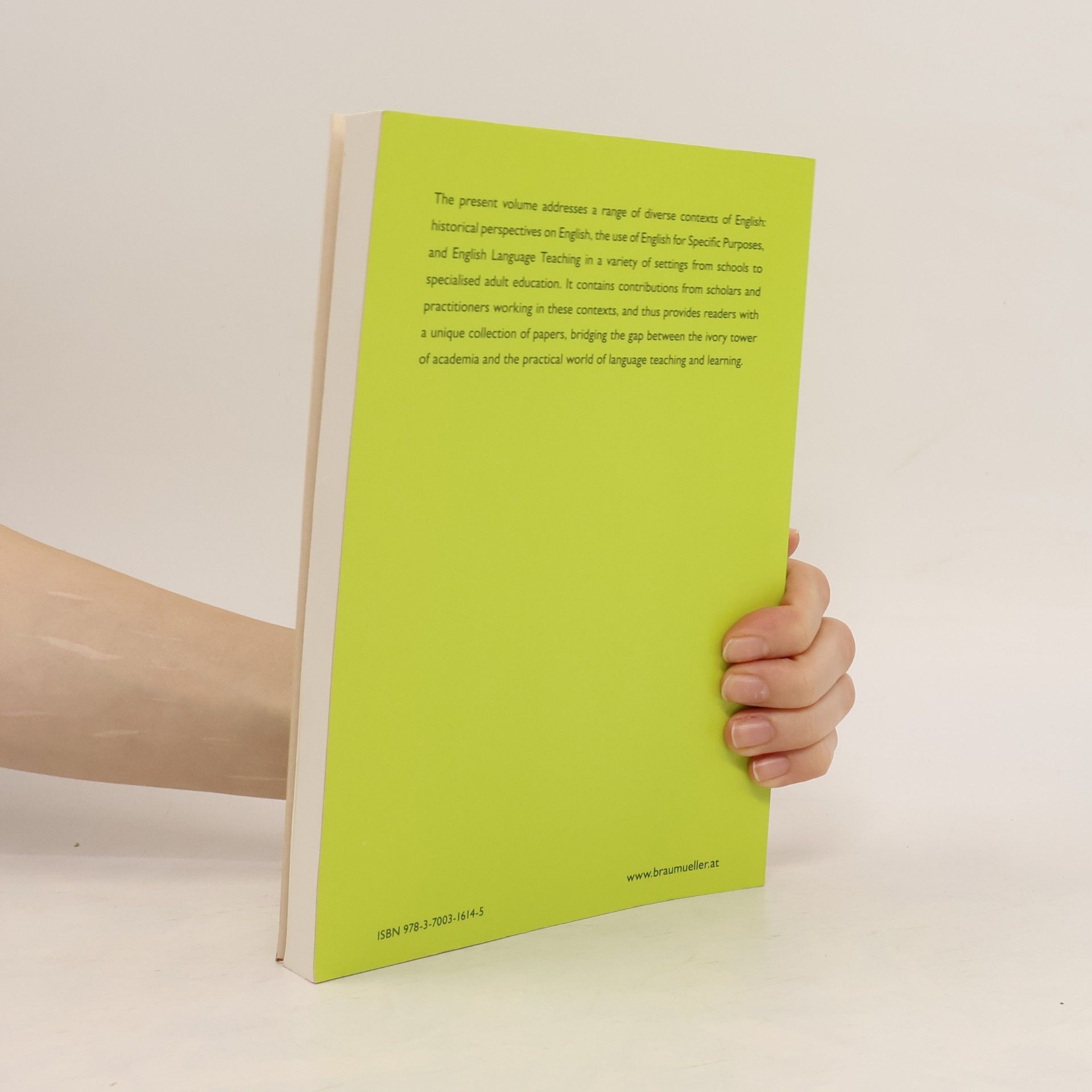 Margit Reitbauer Fachsprache - Supplement: Contexts of English in Use: Past and Present