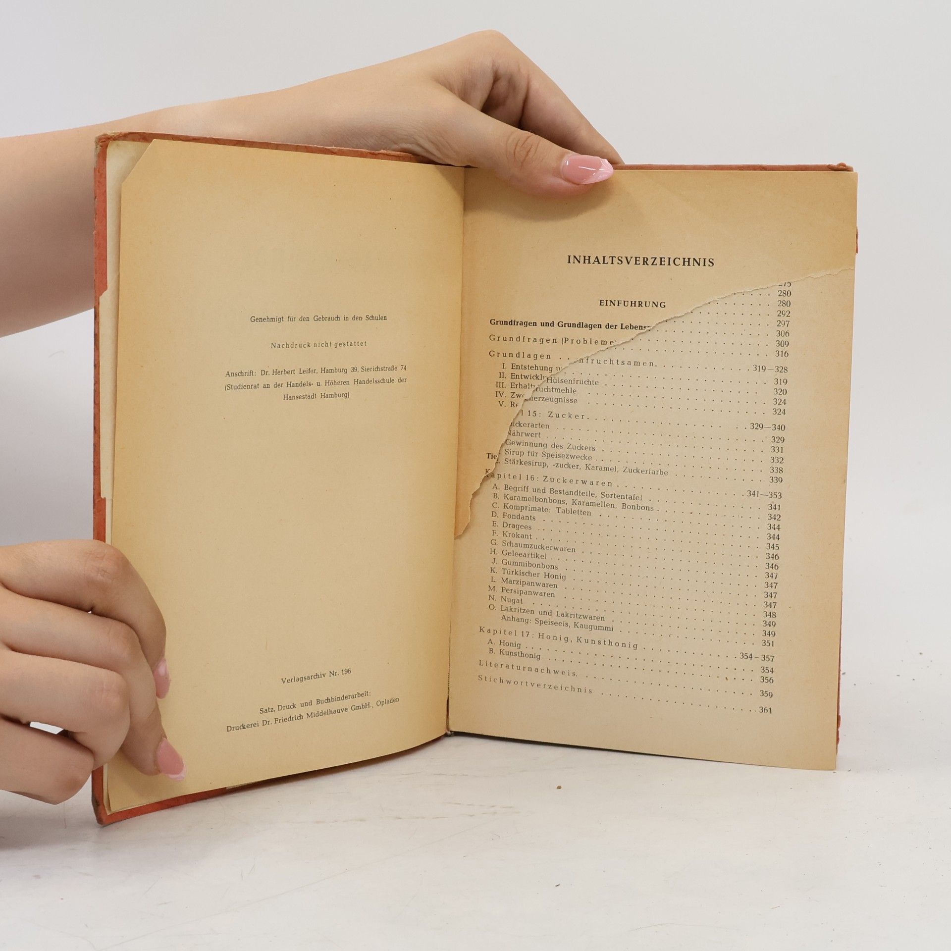 Autorenkollektiv Warenkunde des Lebensmittel Handels I