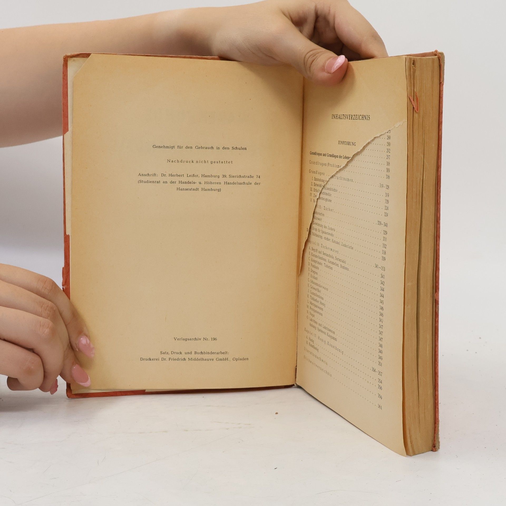 Autorenkollektiv Warenkunde des Lebensmittel Handels I
