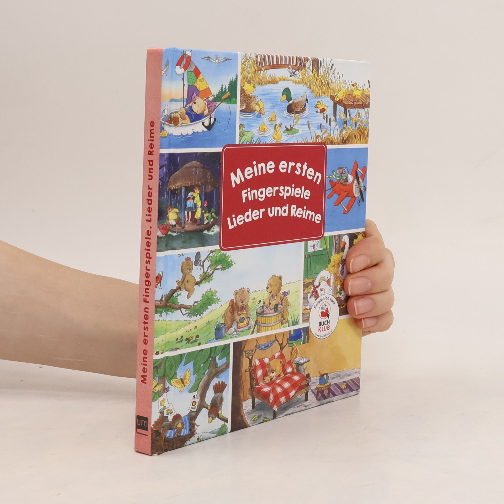 Kolektiv autorů Meine ersten Fingerspiele, Lieder und Reime