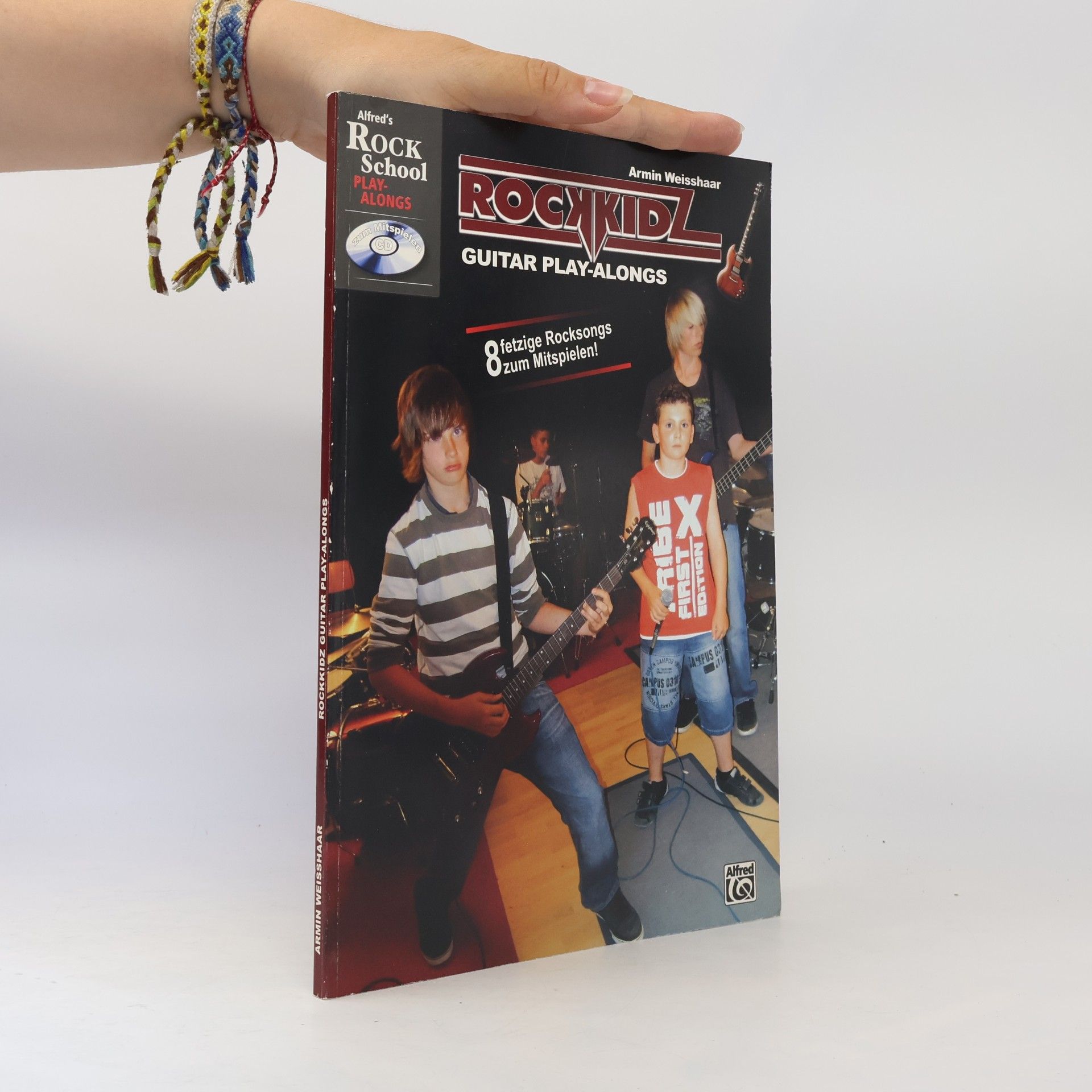 Armin Weisshaar Alfred's Rock School: Rockkidz Guitar Play-alongs