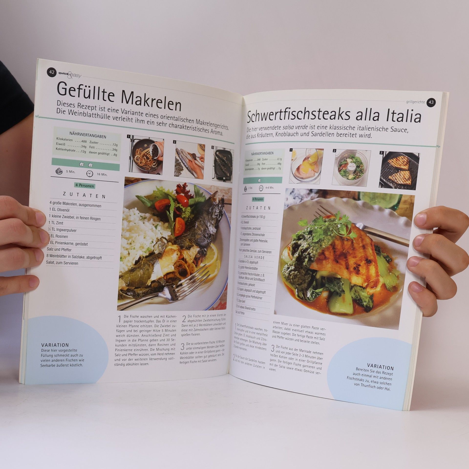 quick&easy: Grill-Gerichte