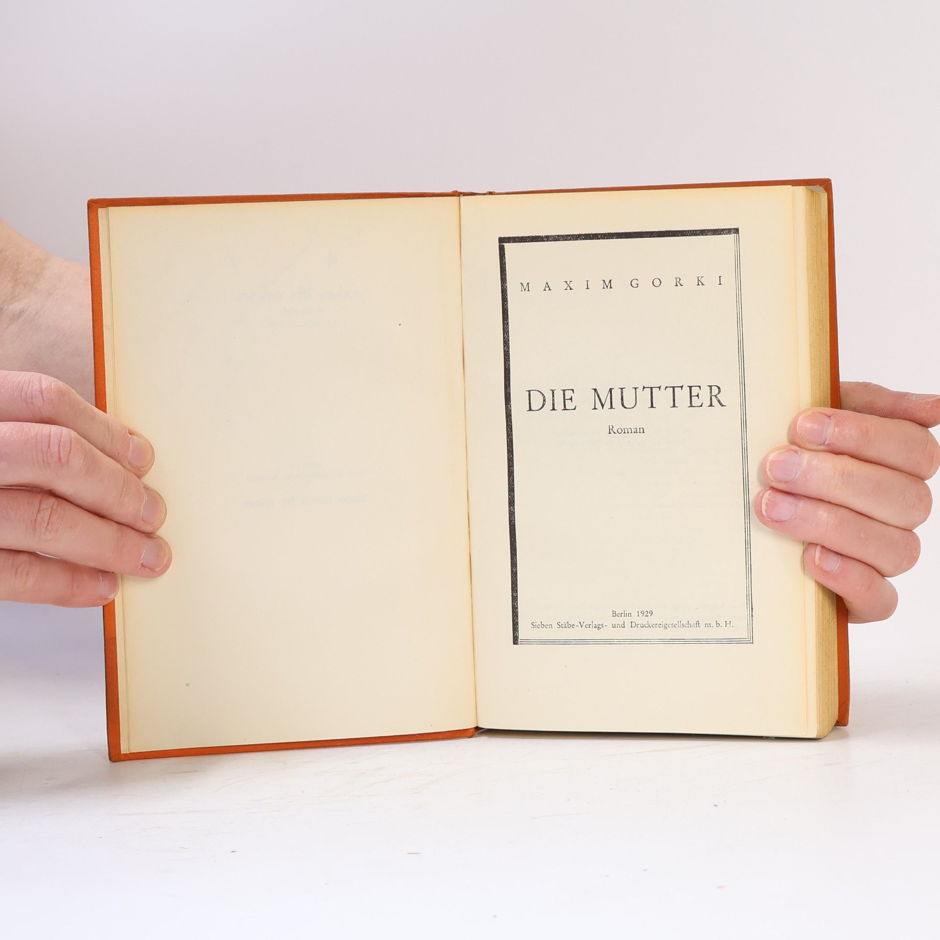 Maxim Gorky Die Mutter