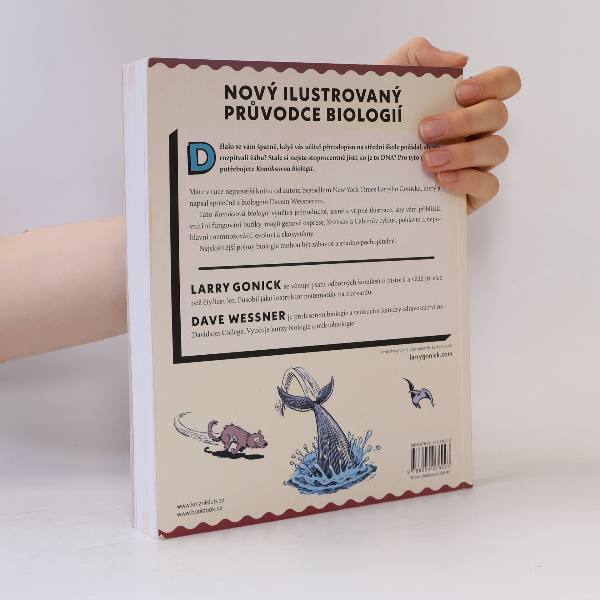 Larry Gonick Komiksová biologie