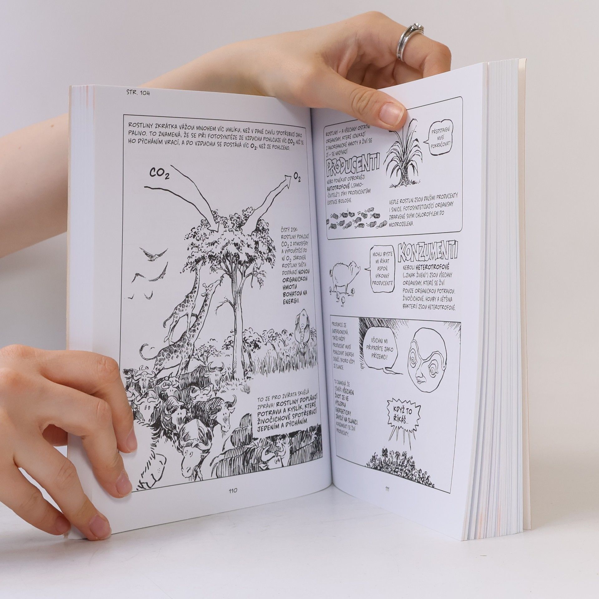 Larry Gonick Komiksová biologie