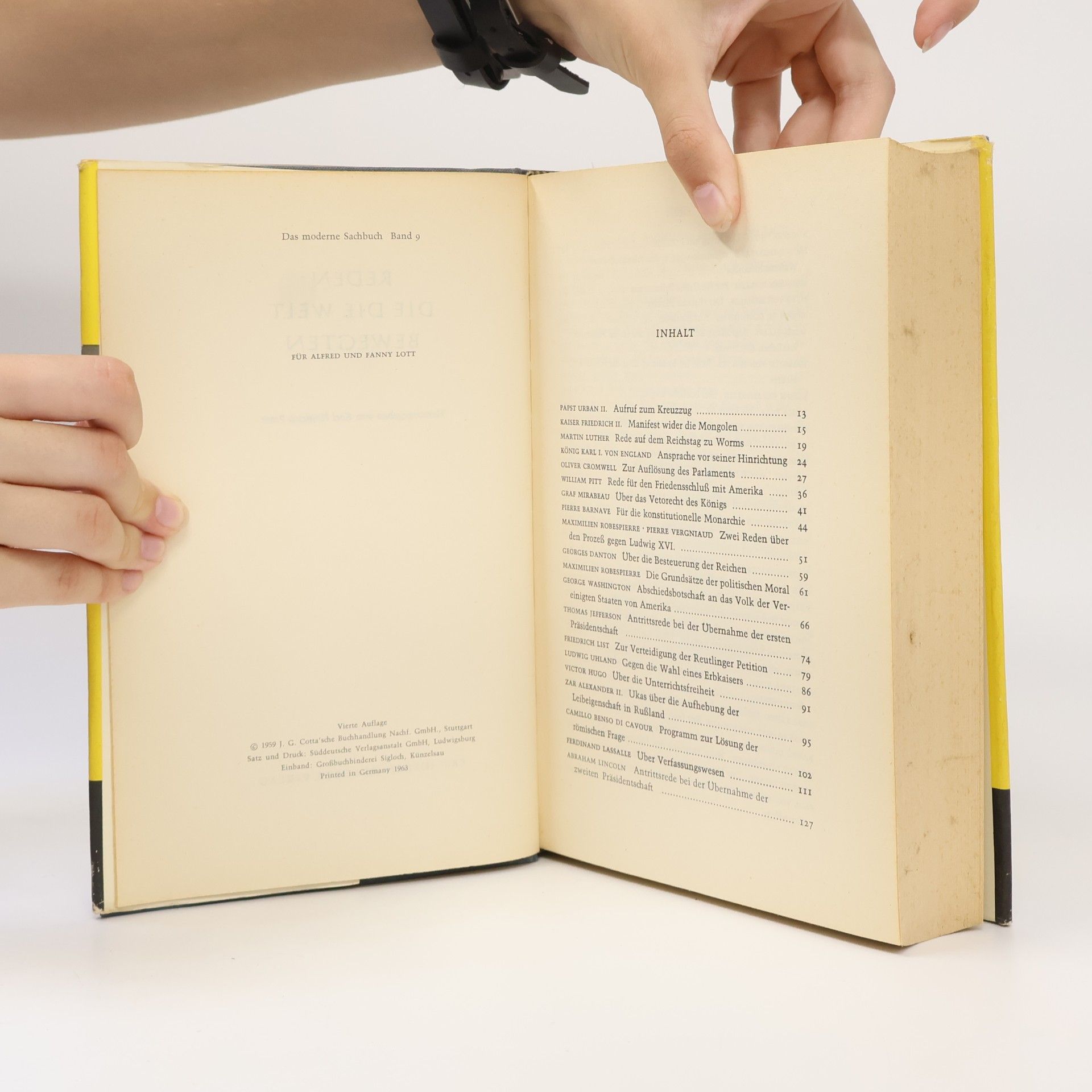 Autorenkollektiv Reden, die die Welt bewegten