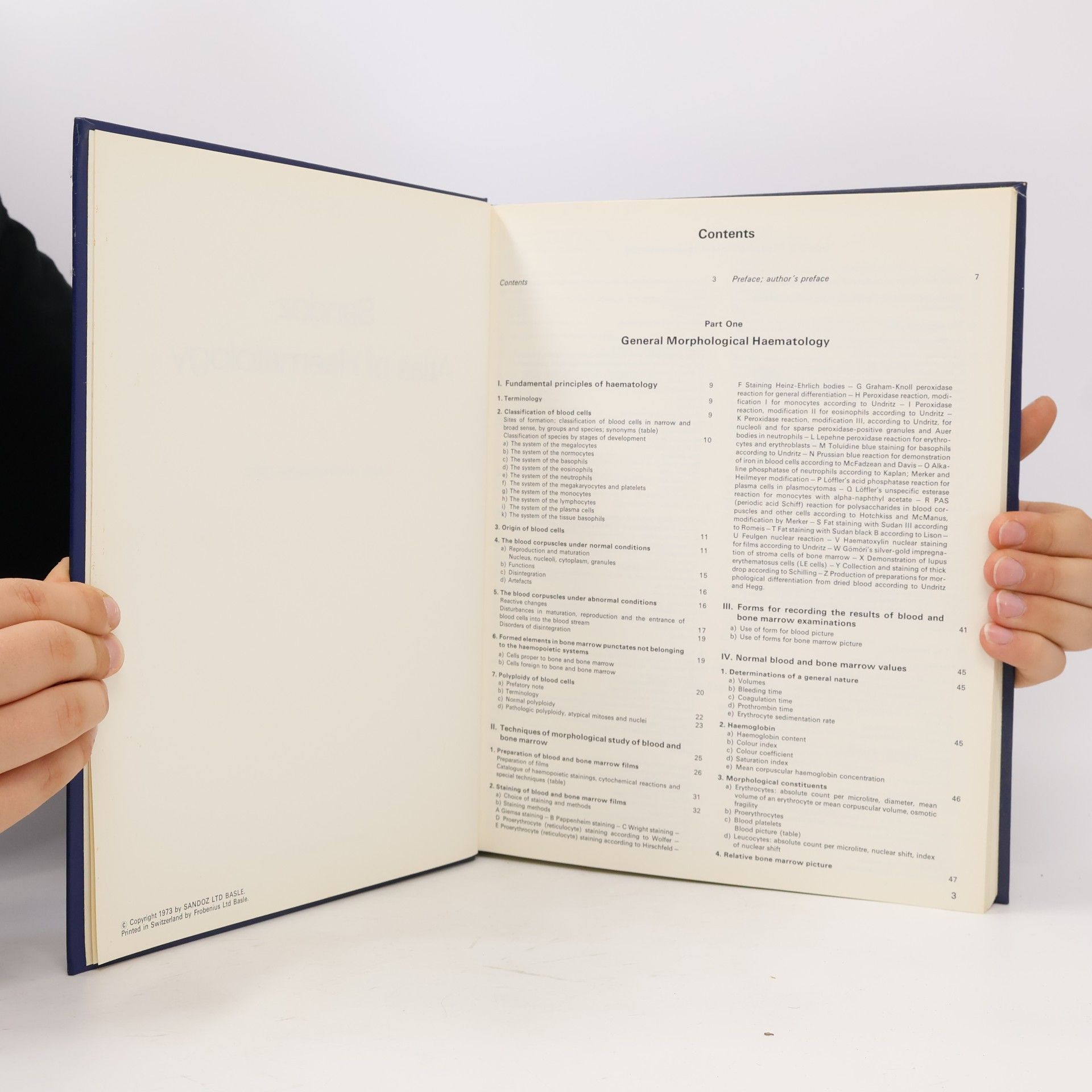 Erik Undritz Sandoz Atlas of Haematology
