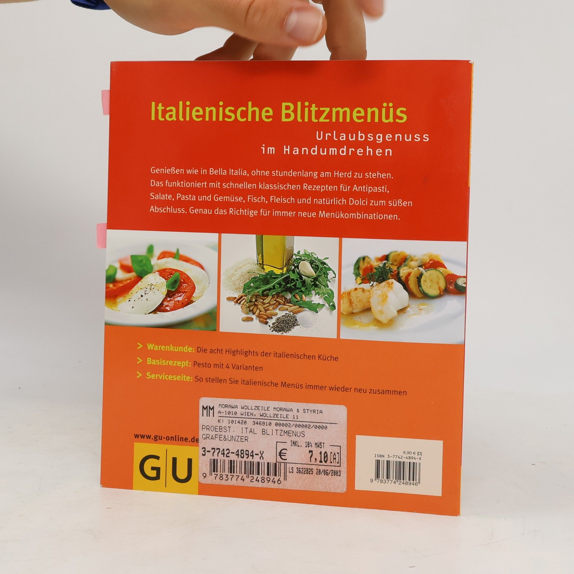 Margit Proebst Italienische Blitzmenüs