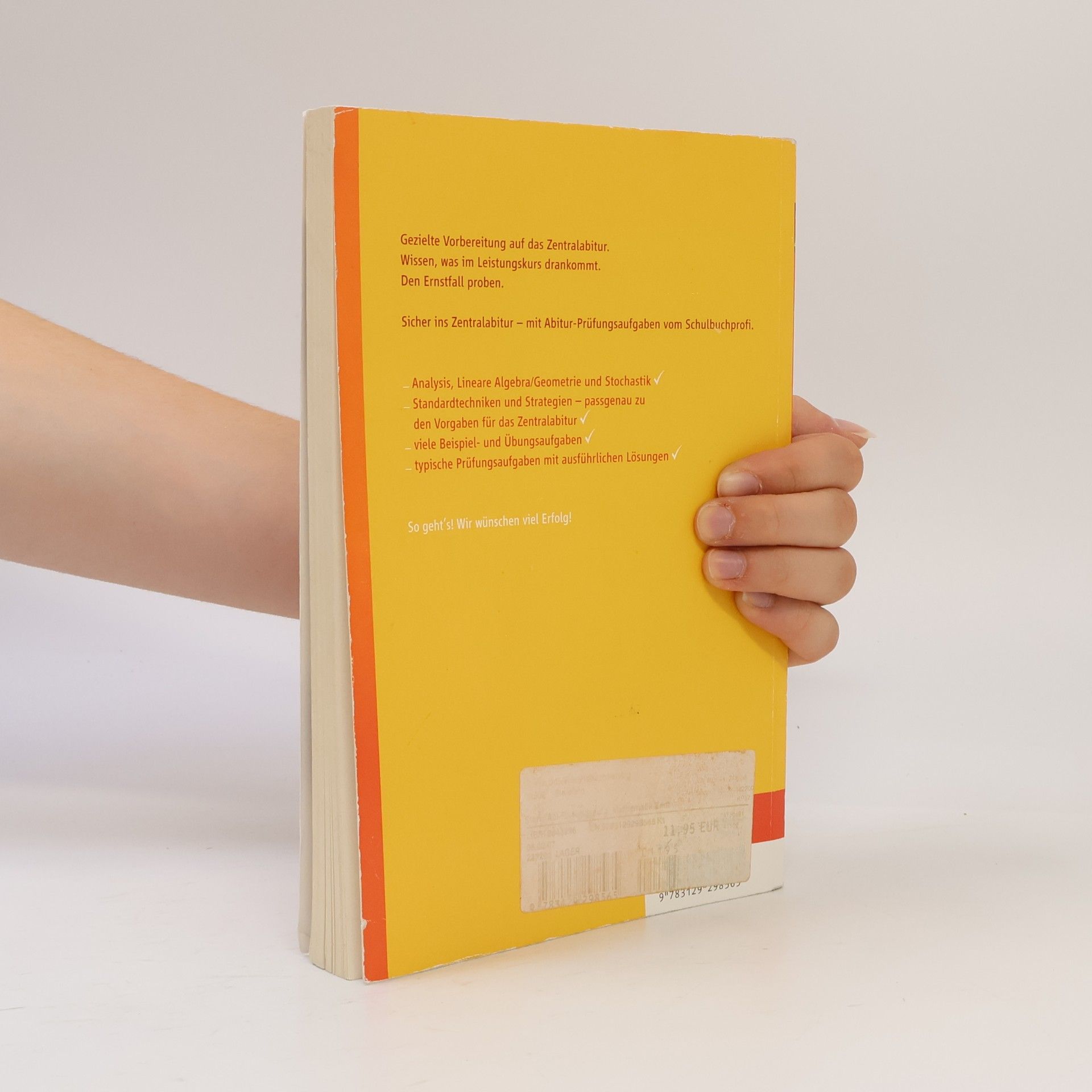 Maximilian Selinka Abitur-Prüfungsaufgaben Mathematik Zentralabitur 2007