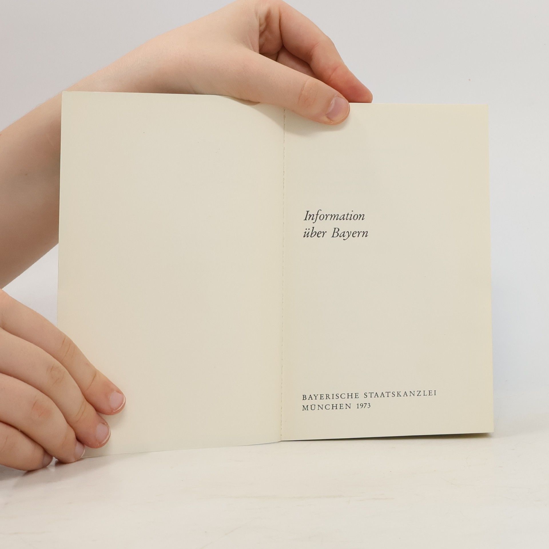 Autorenkollektiv Information über Bayern