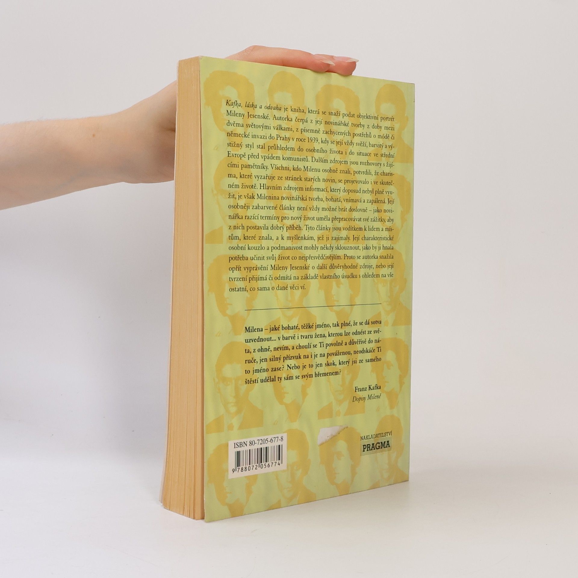 Mary Hockaday Kafka, láska a odvaha. Život Mileny Jesenské