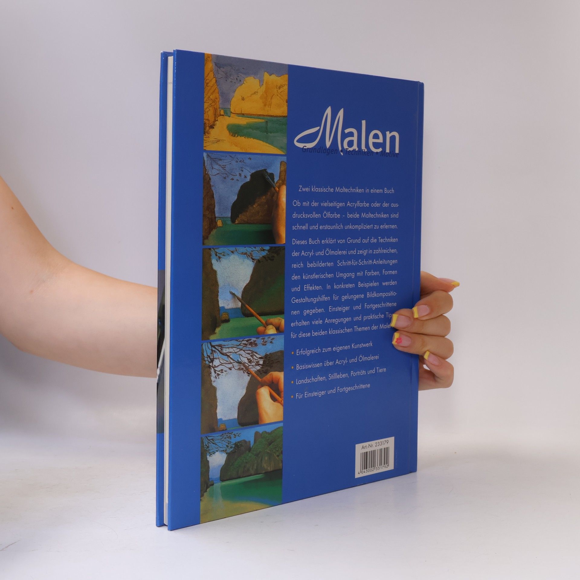 Autorenkollektiv Malen: Grundlagen, Techniken, Motive