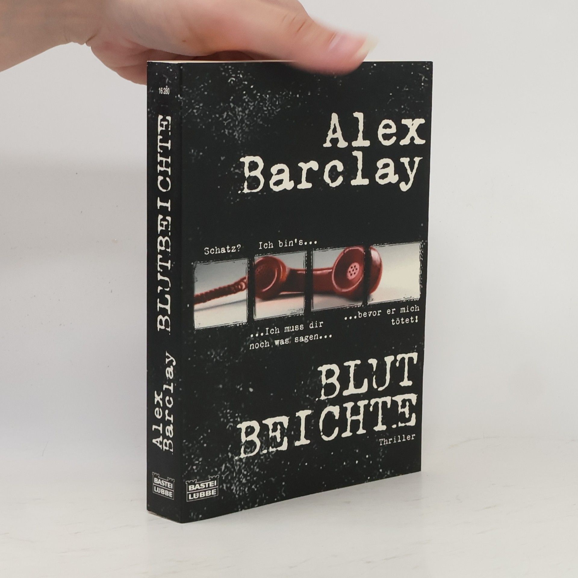 Alex Barclay Blutbeichte