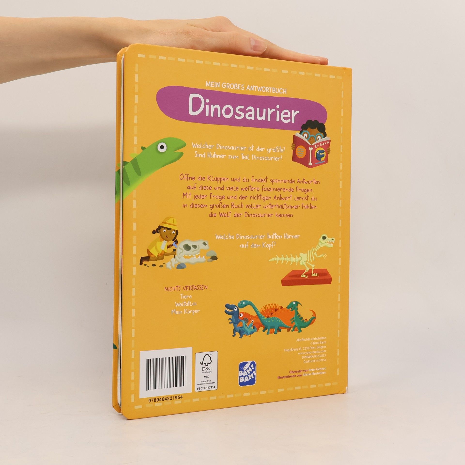 Autorenkollektiv Mein Großes Antwortbuch Dinosaurier