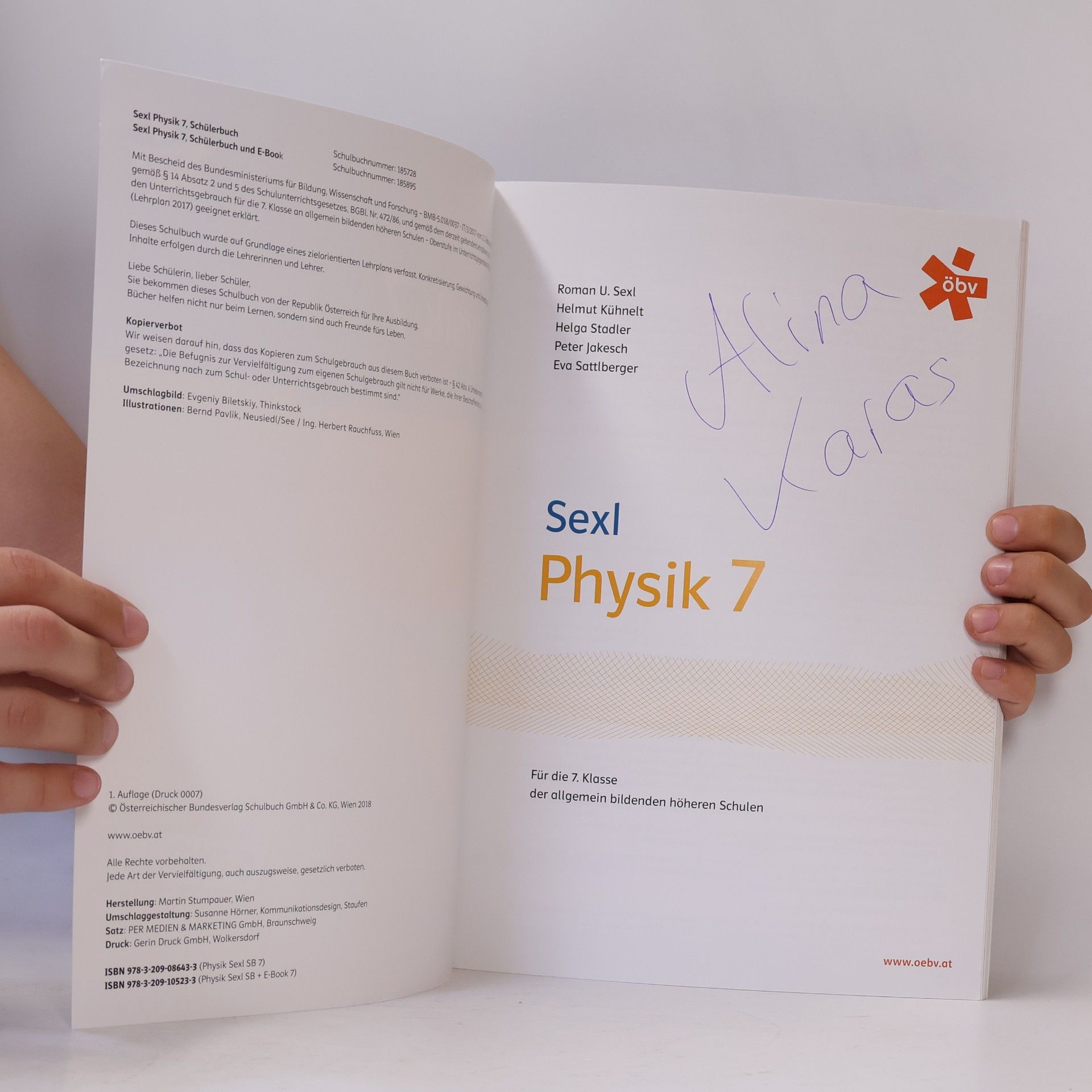 Various authors Sexl Physik 7
