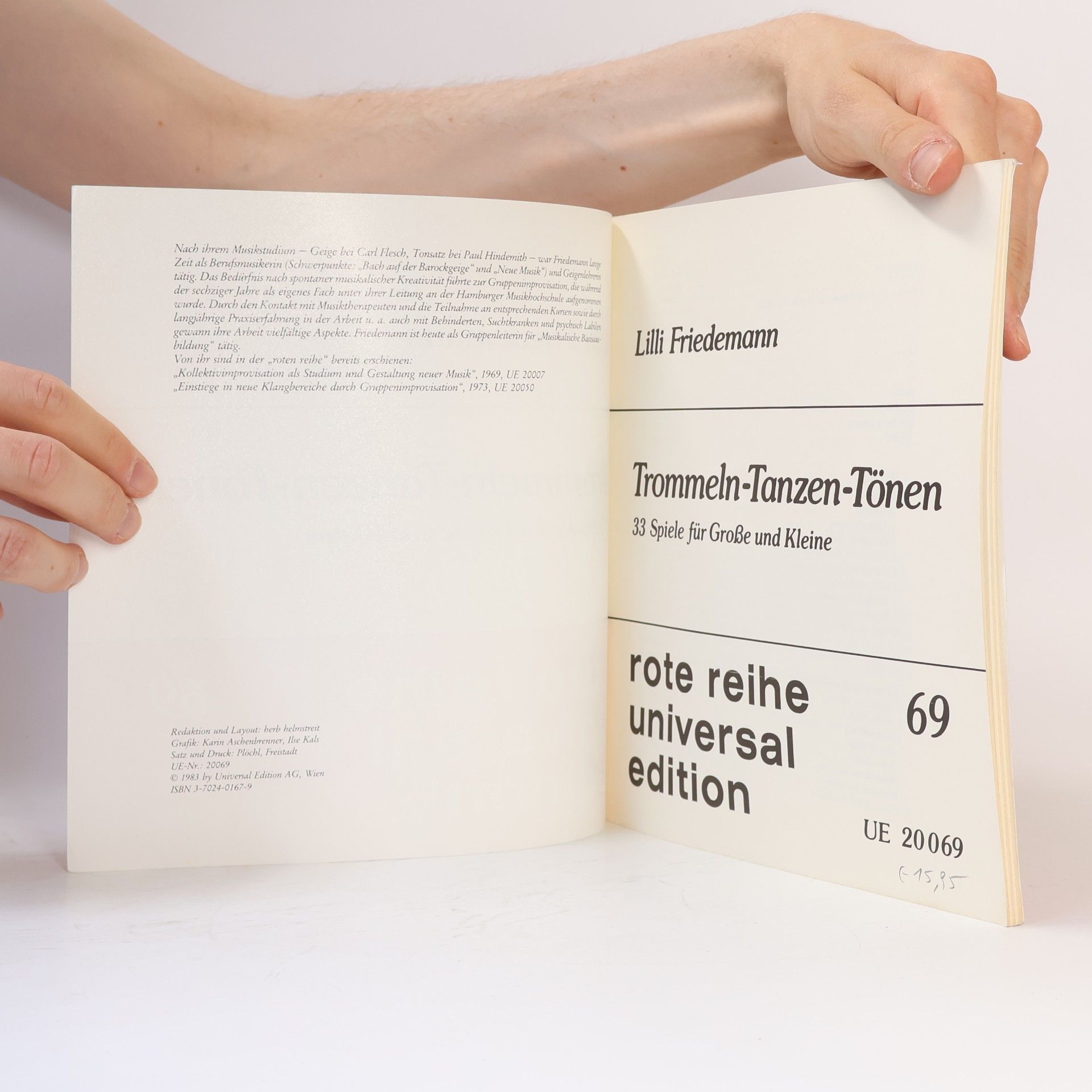 Lilli Friedemann Rote Reihe - 69: Trommeln - Tanzen - Tönen