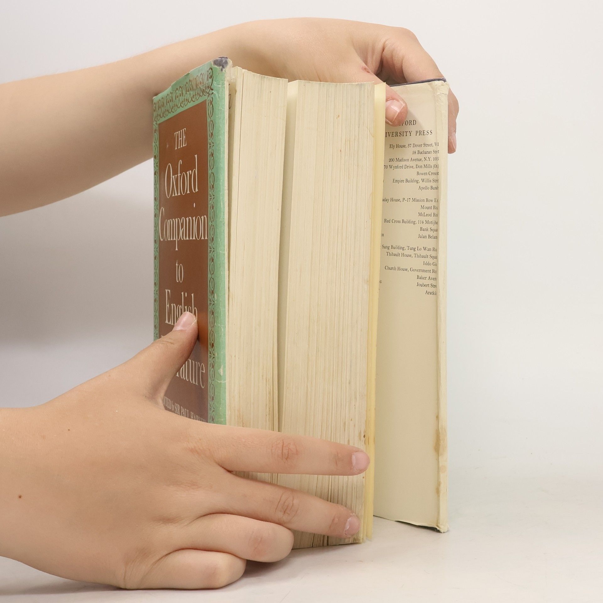 Paul Harvey The Oxford Companion to English literature