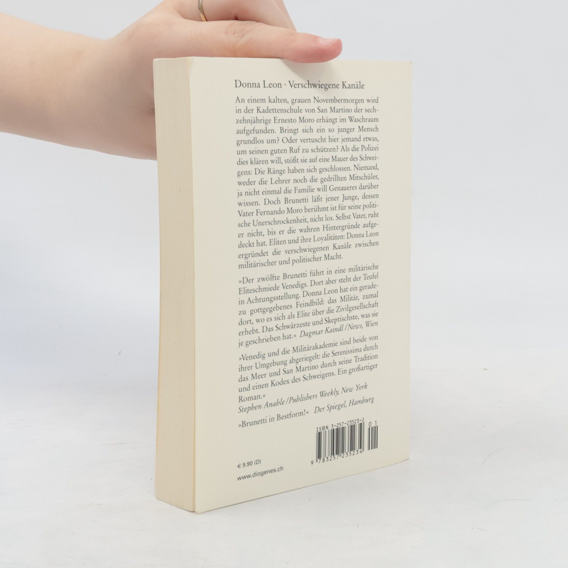 Donna Leon Verschwiegene Kanäle