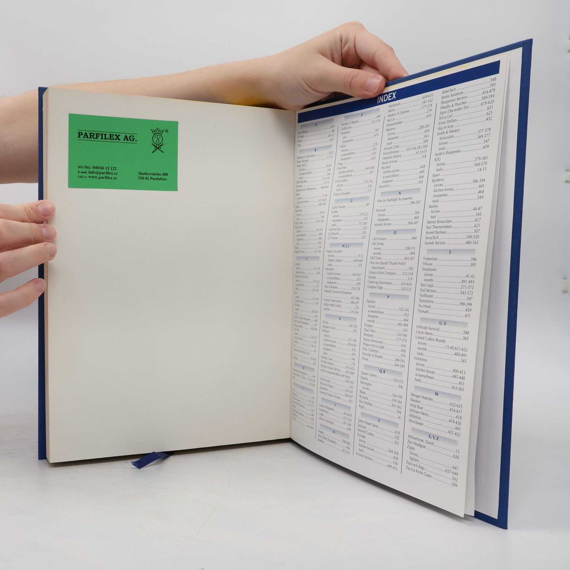Autorenkollektiv Parfillex Ag. Katalog 2001