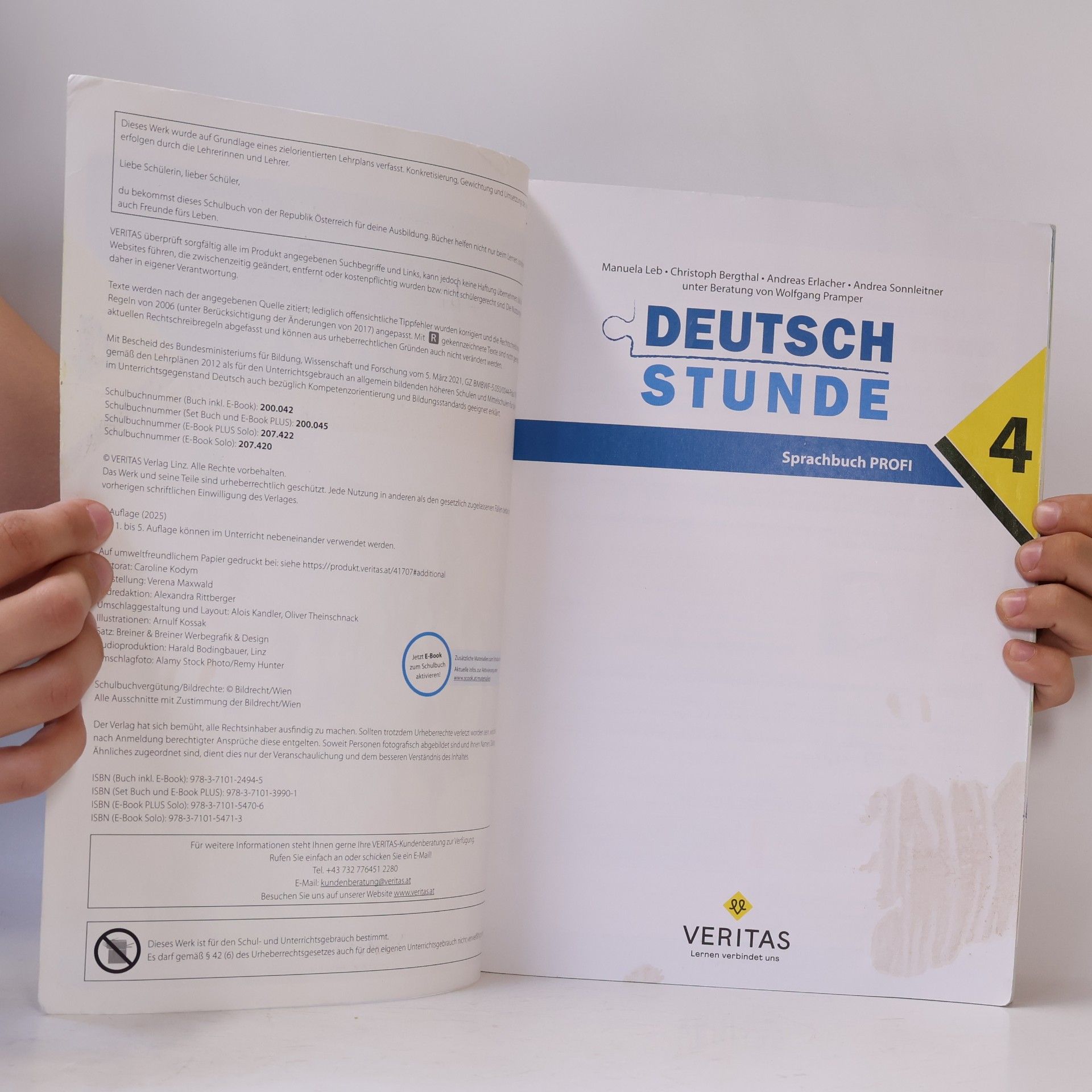 Leb Sprachbuch Profi - 4: Deutschstunde