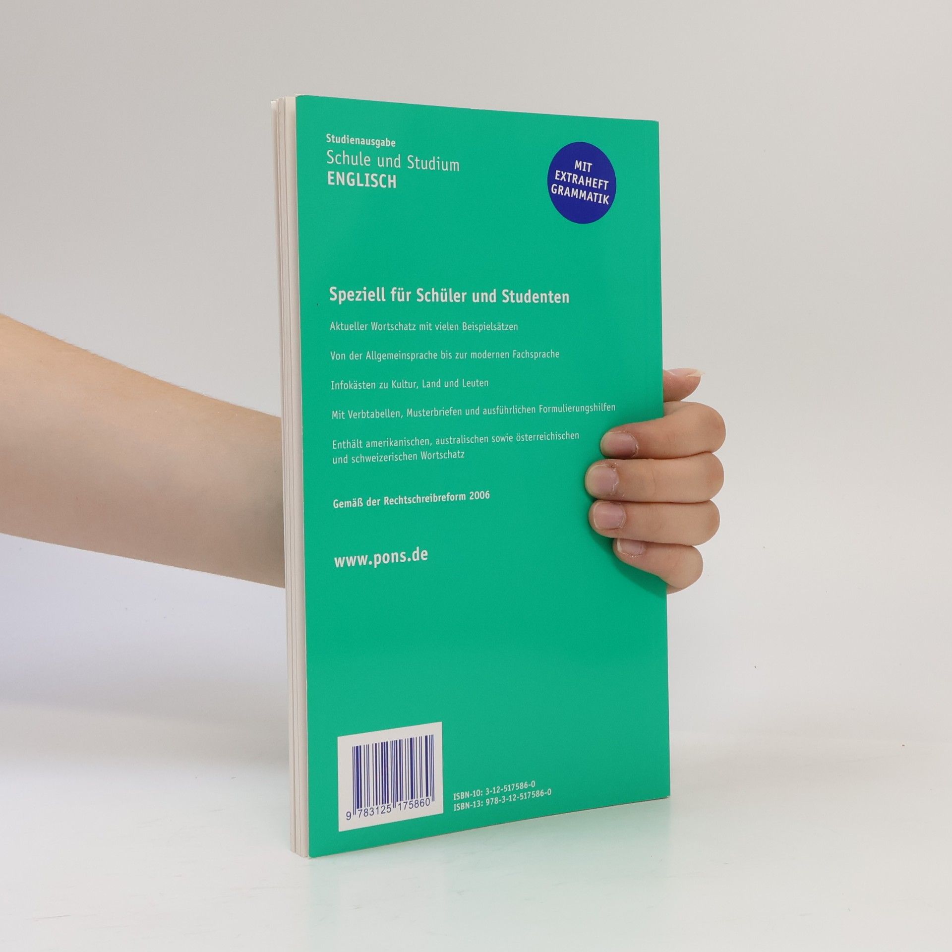 Marieluise Schmitz PONS Wörterbuch für Schule und Studium