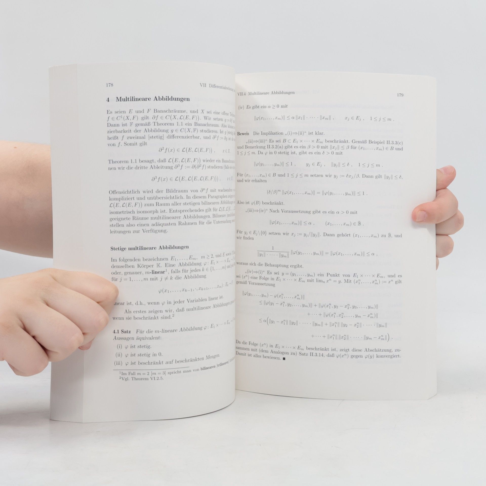 Herbert Amann Grundstudium Mathematik: Analysis II