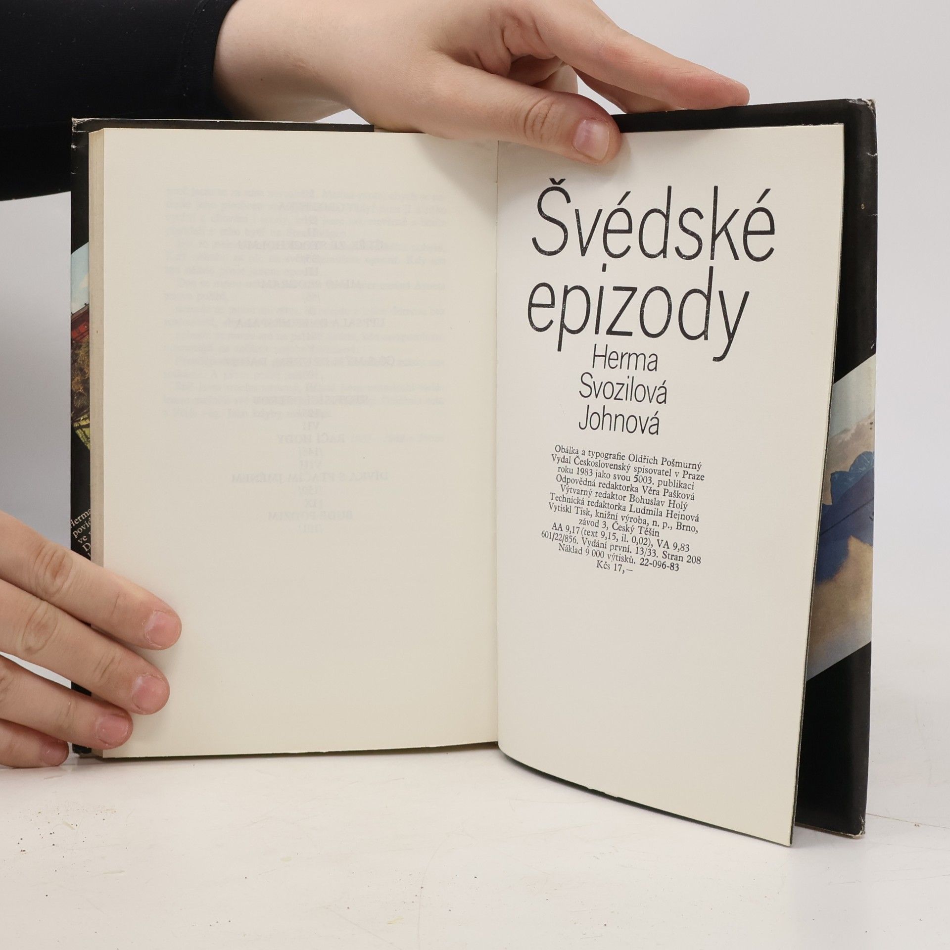 Herma Svozilová Johnová Švédské epizody