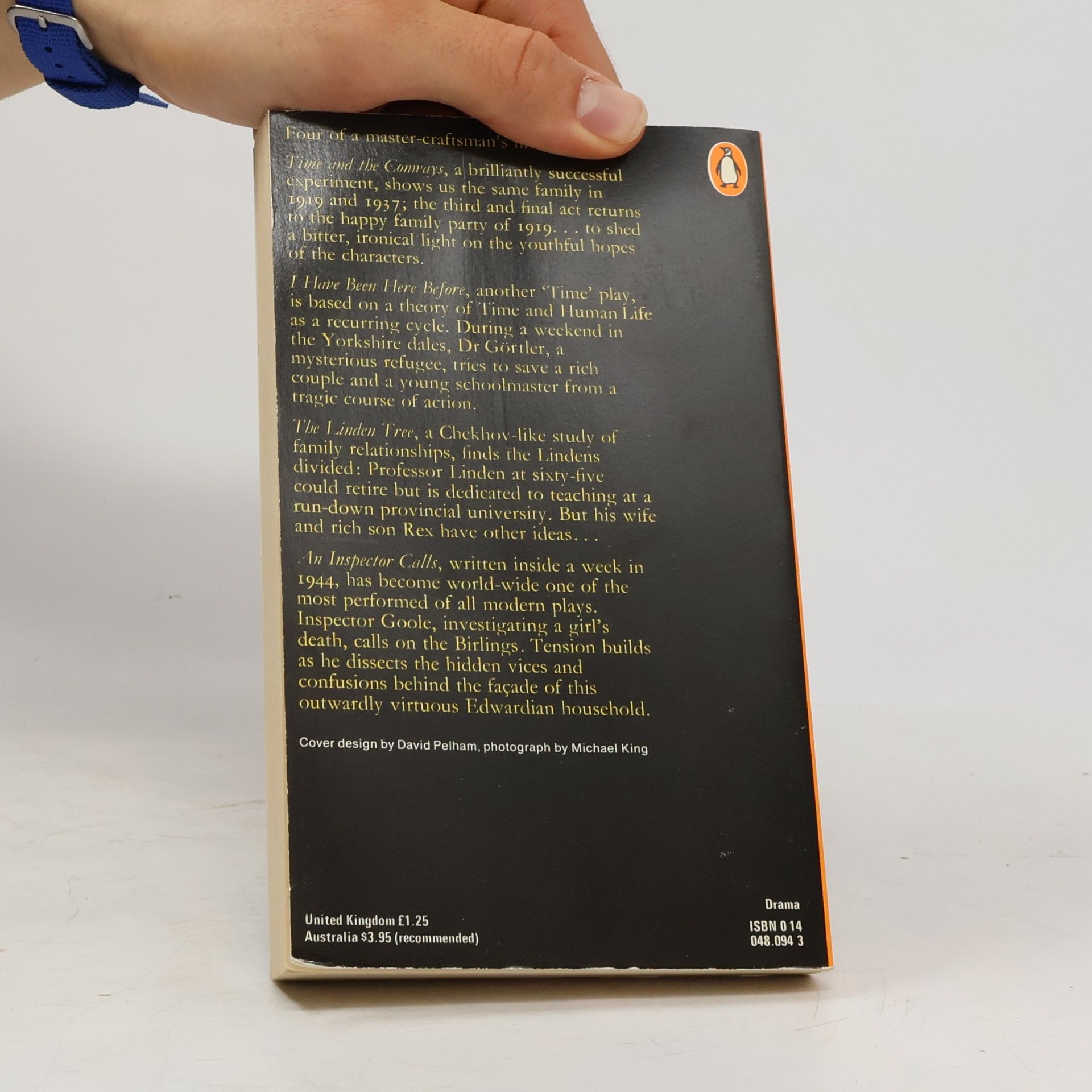 John Boynton Priestley Time And The Conways And Other Plays