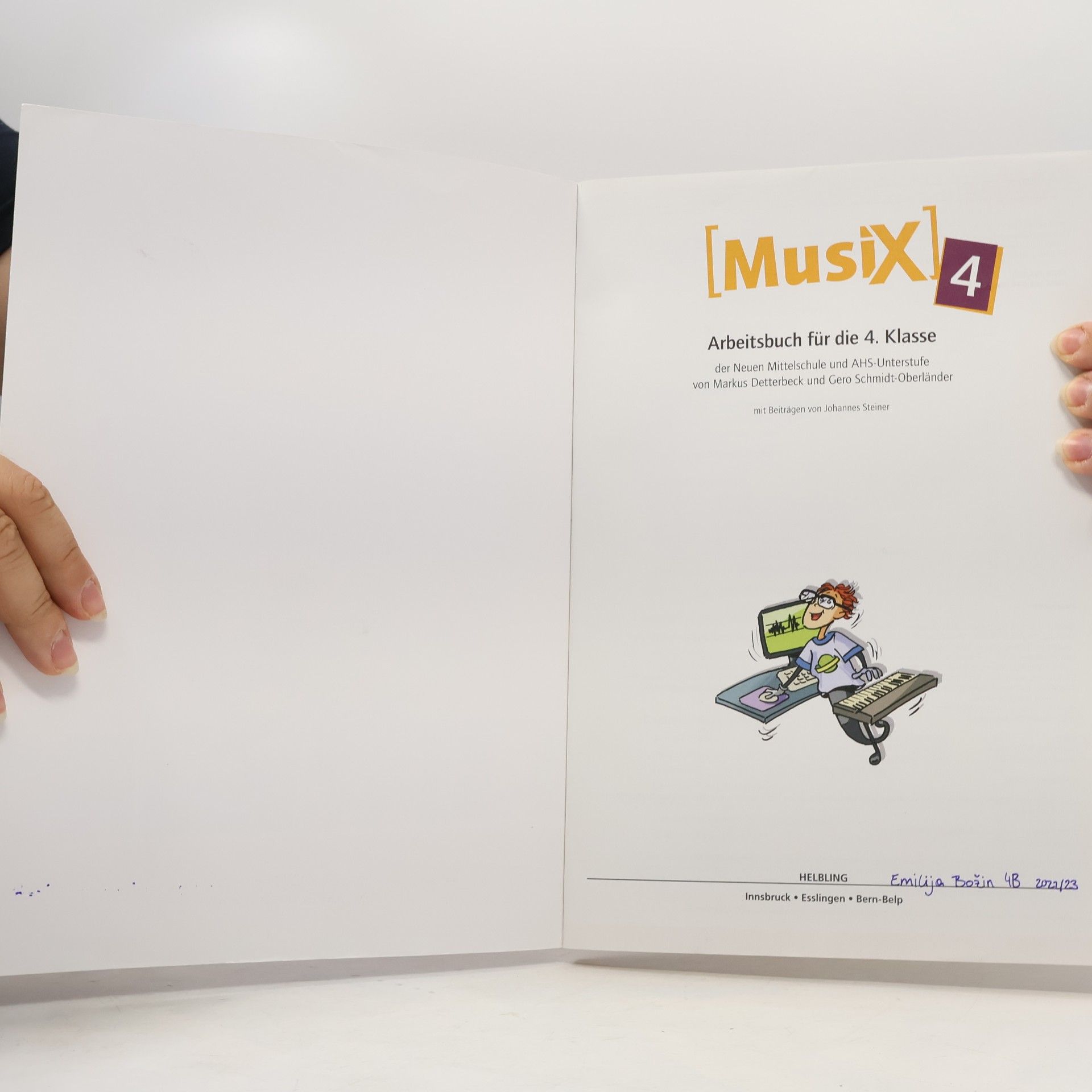 Markus Detterbeck MusiX 4, Arbeitsbuch für die 4. Klasse + E-Book: für die 4. Klasse NMS und AHS-Unterstufe, Sbnr. 185.226