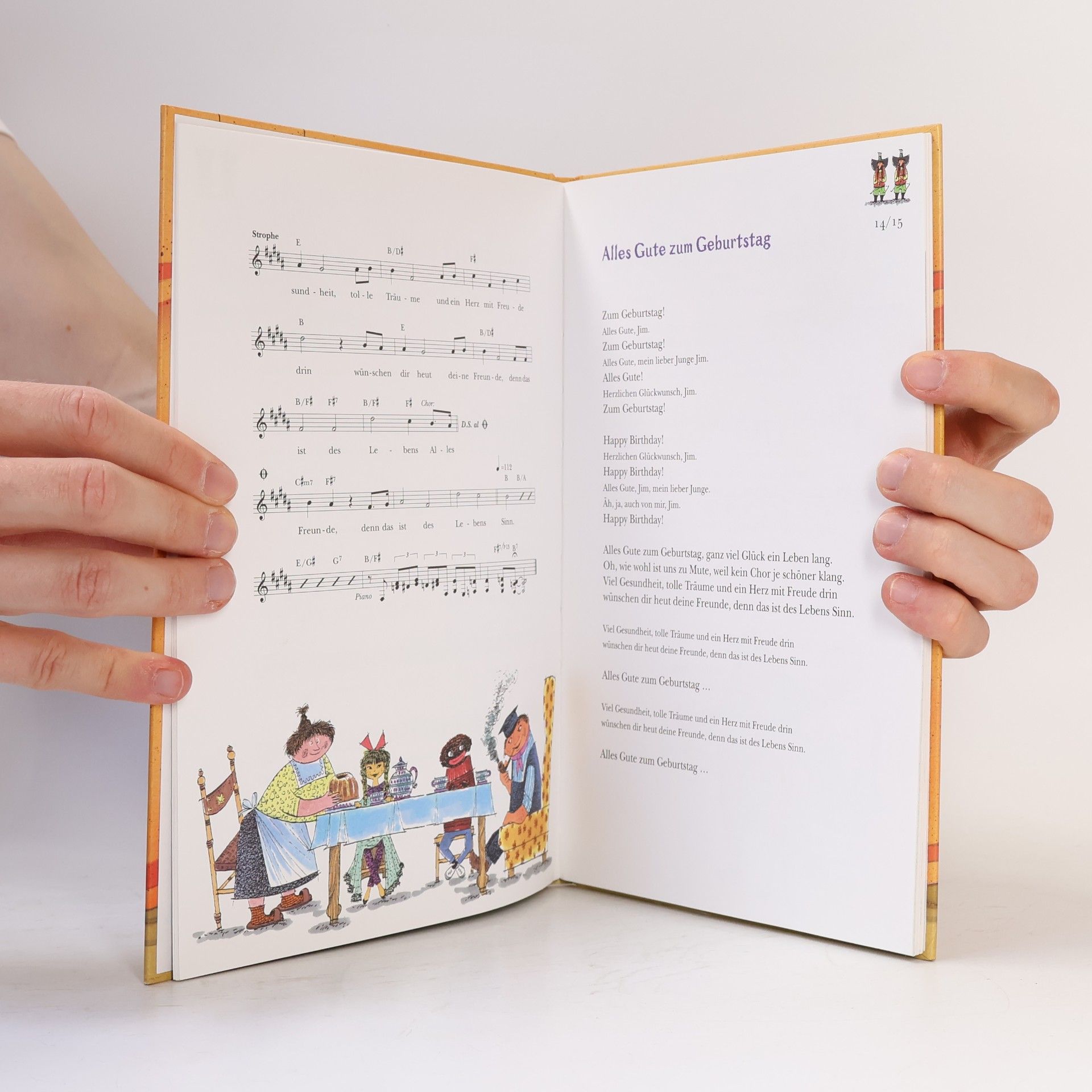 Michael Ende Das große Jim-Knopf-und-die-Wilde-13-Liederbuch. Alle Lieder aus dem Musical