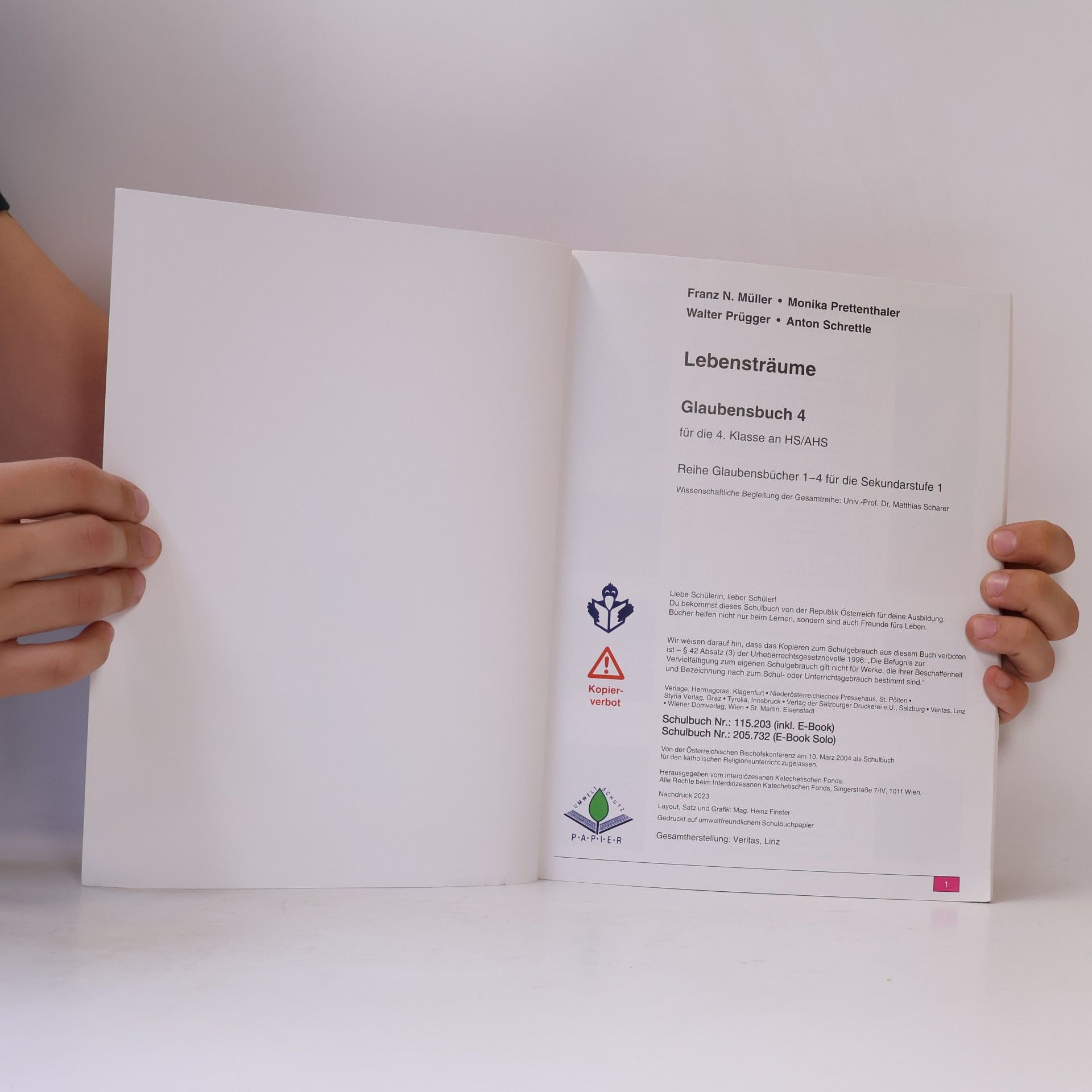 Autorenkollektiv Glaubensbuch 4. Lebensträume