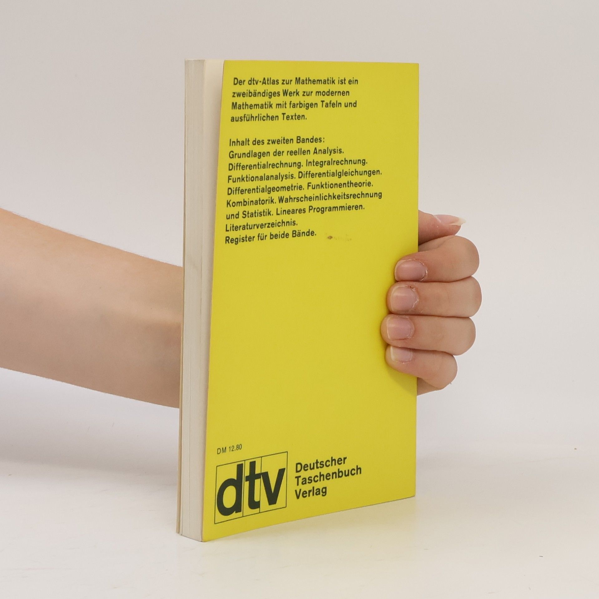 Autorenkollektiv dtv-Atlas zur Mathematik: Band 2
