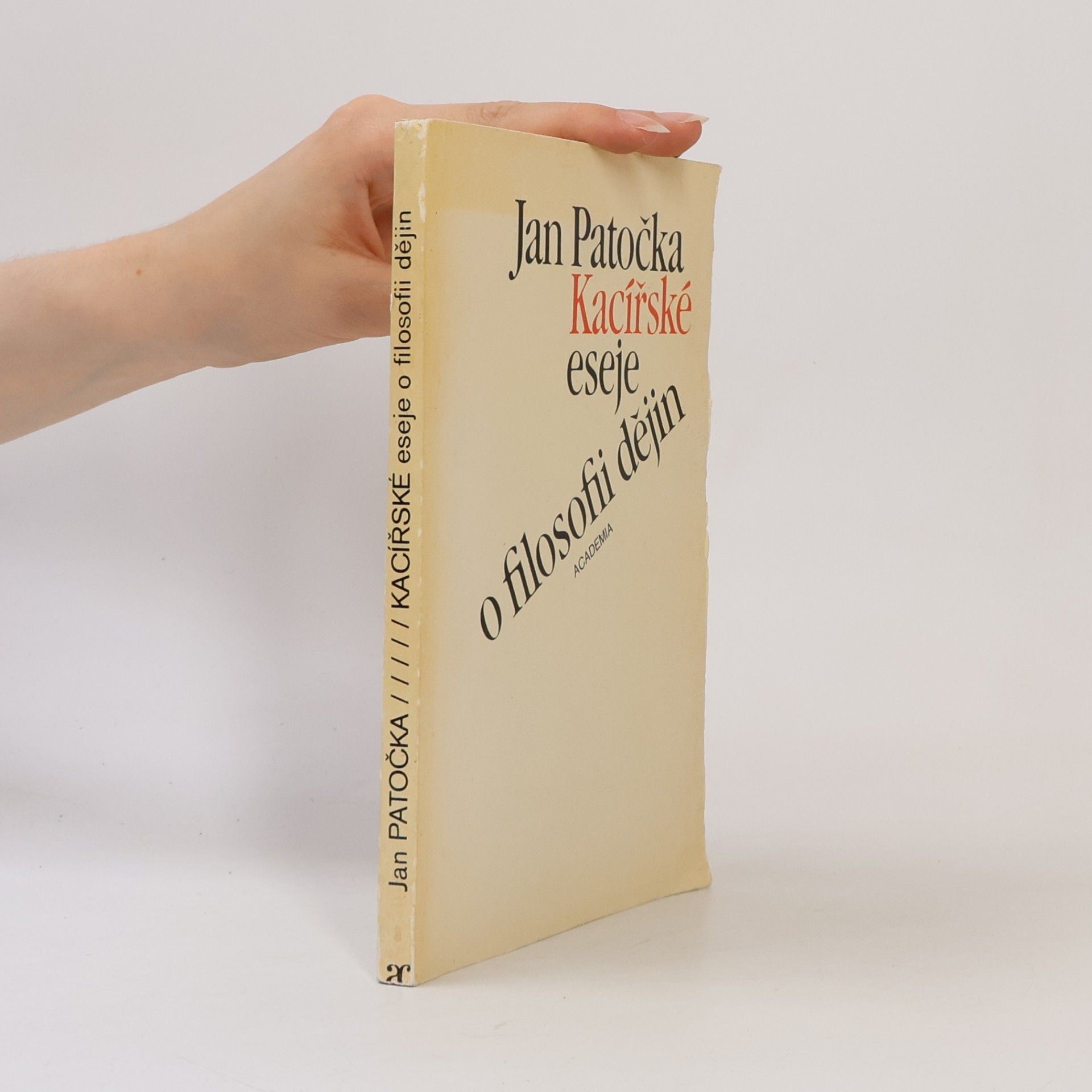 Jan Patočka Kacířské eseje o filosofii dějin